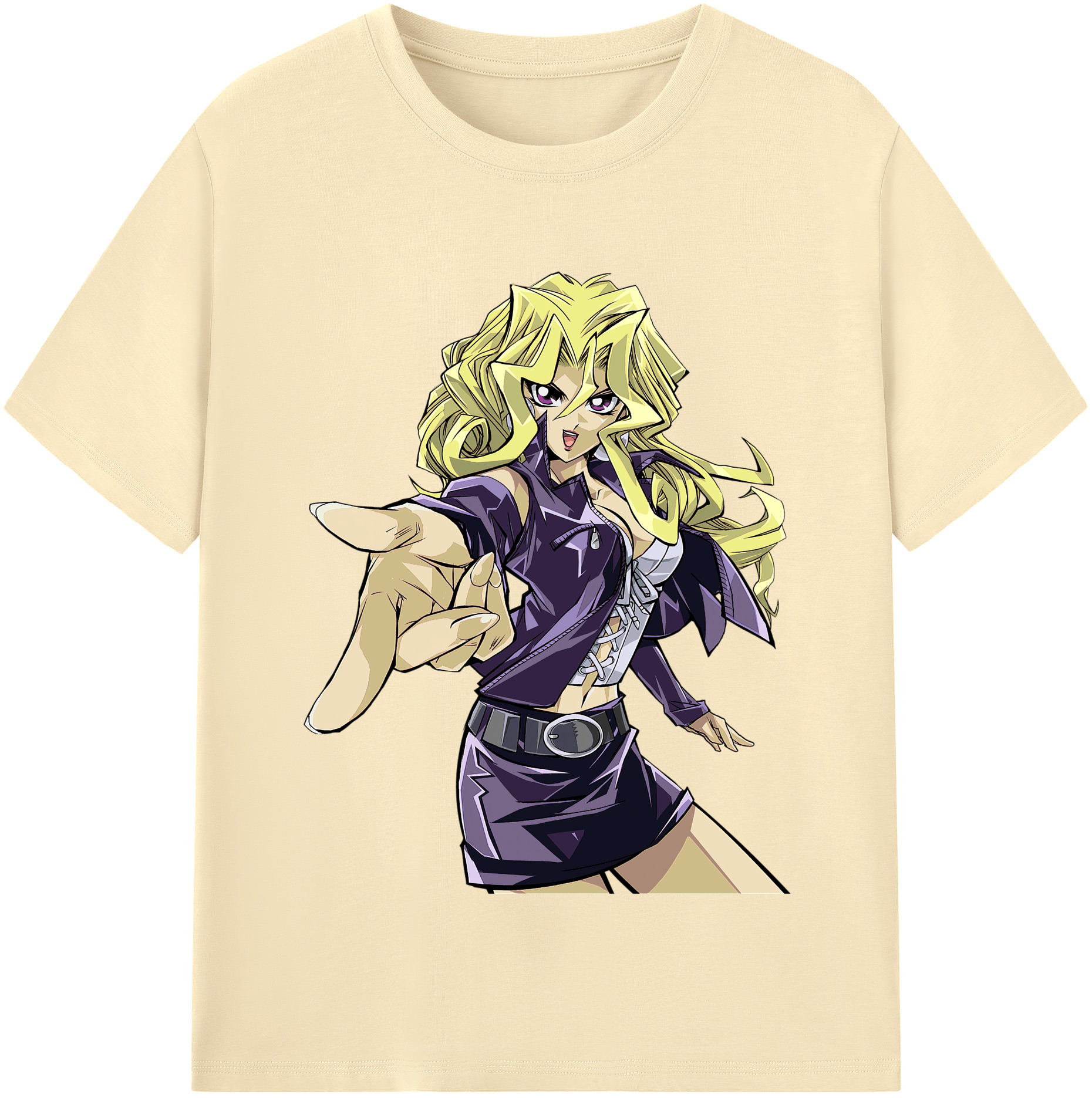 （画像用） 遊☆戯☆王 Yu-Gi-Oh! 綿100％半袖Tシャツ（フロントプリント）