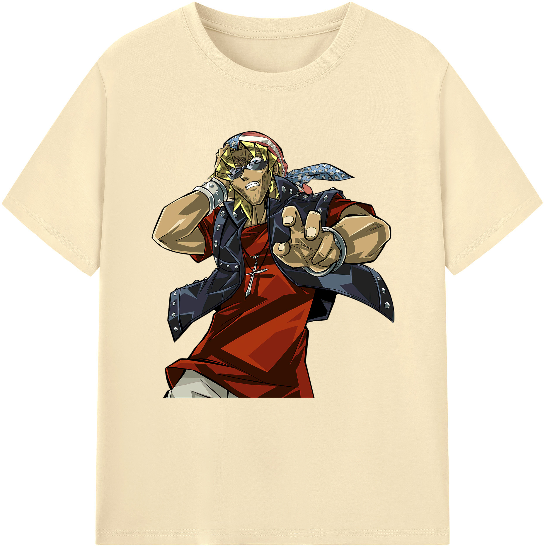 （画像用） 遊☆戯☆王 Yu-Gi-Oh! 綿100％半袖Tシャツ（フロントプリント）