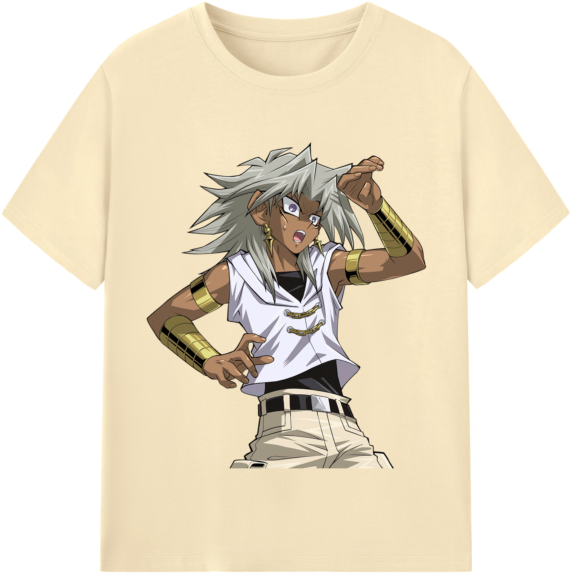 （画像用） 遊☆戯☆王 Yu-Gi-Oh! 綿100％半袖Tシャツ（フロントプリント）