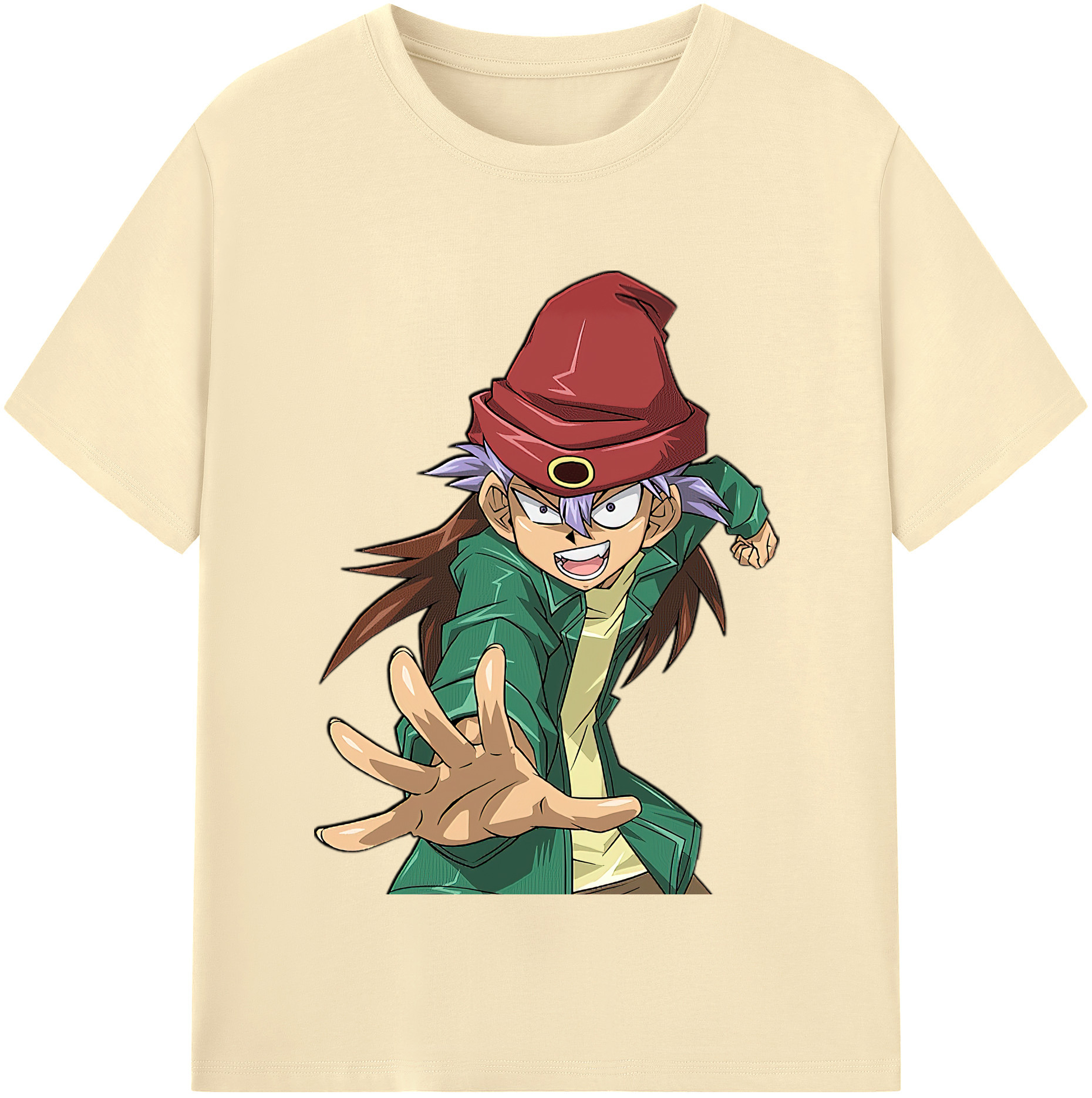 （画像用） 遊☆戯☆王 Yu-Gi-Oh! 綿100％半袖Tシャツ（フロントプリント）