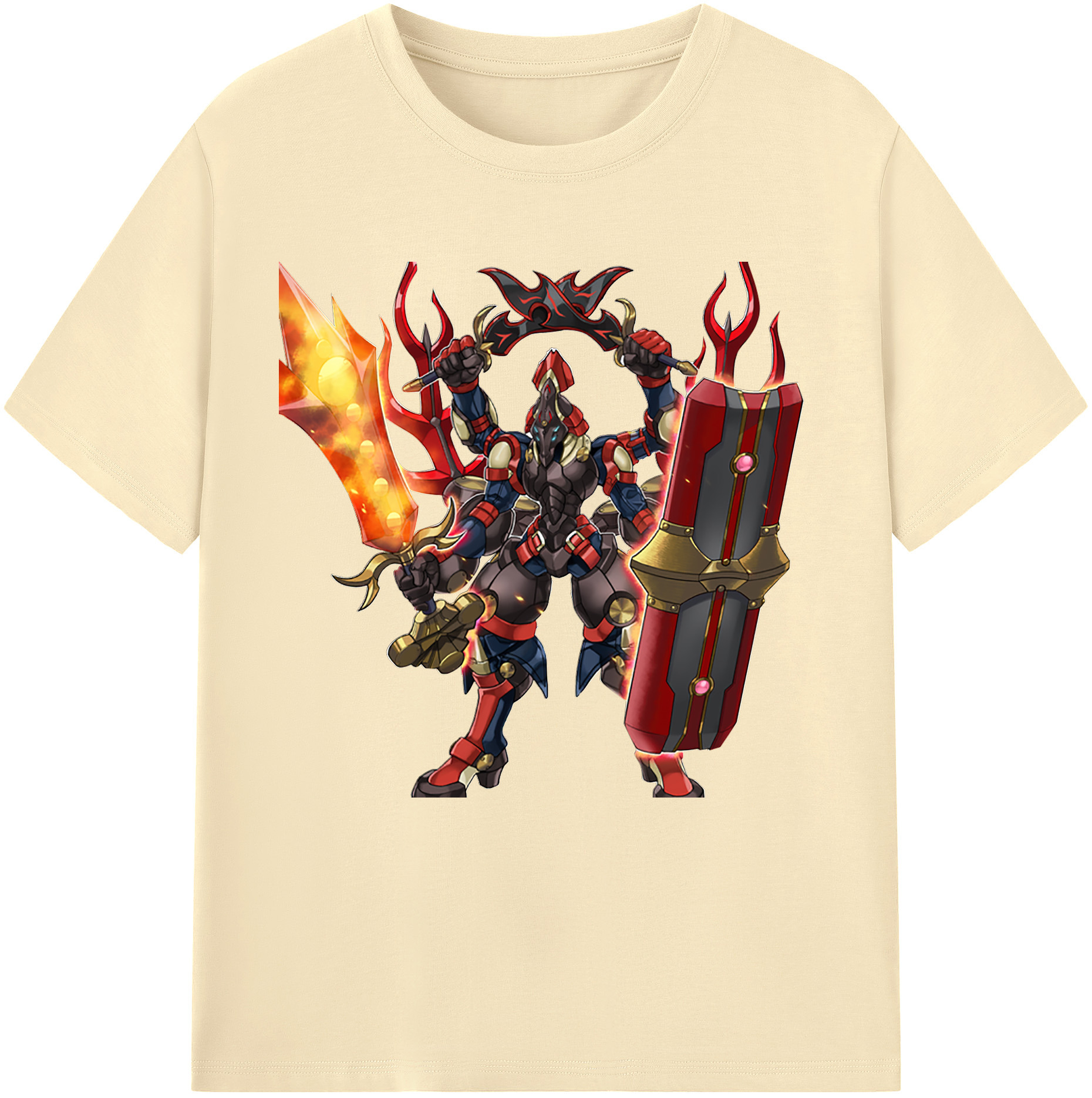 （画像用） 遊☆戯☆王 Yu-Gi-Oh! 綿100％半袖Tシャツ（フロントプリント）