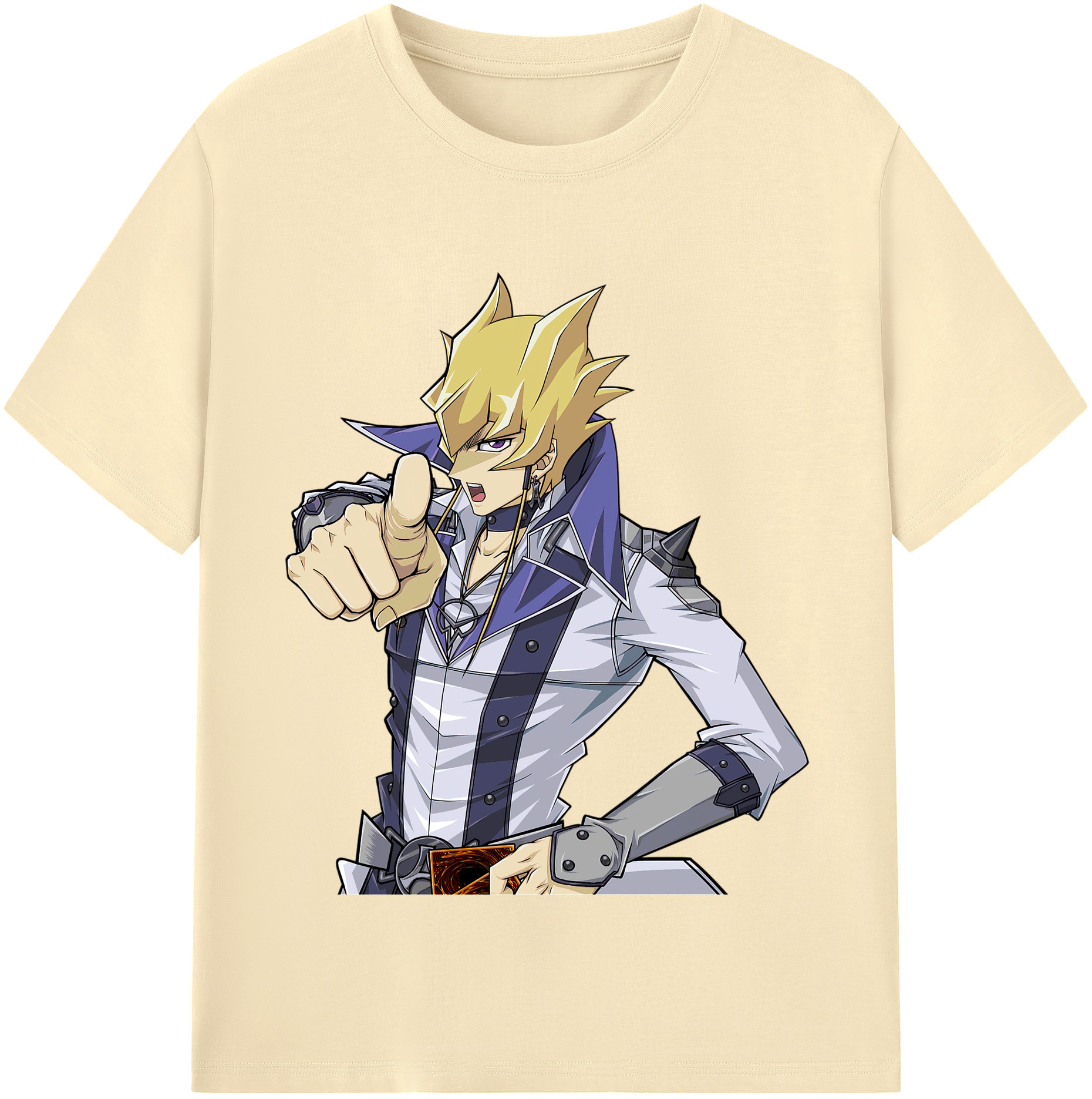 （画像用） 遊☆戯☆王 Yu-Gi-Oh! 綿100％半袖Tシャツ（フロントプリント）