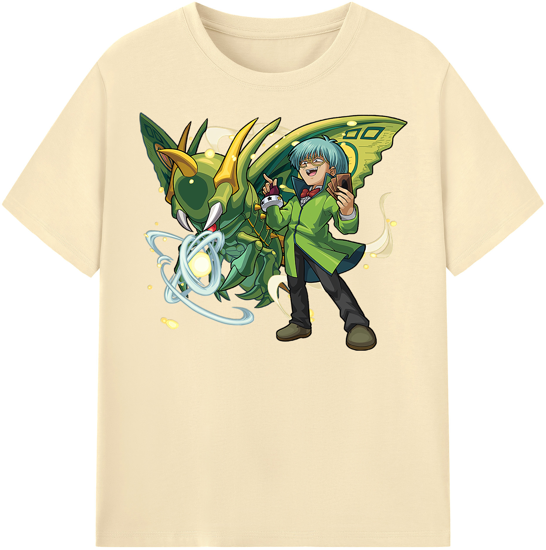 （画像用） 遊☆戯☆王 Yu-Gi-Oh! 綿100％半袖Tシャツ（フロントプリント）