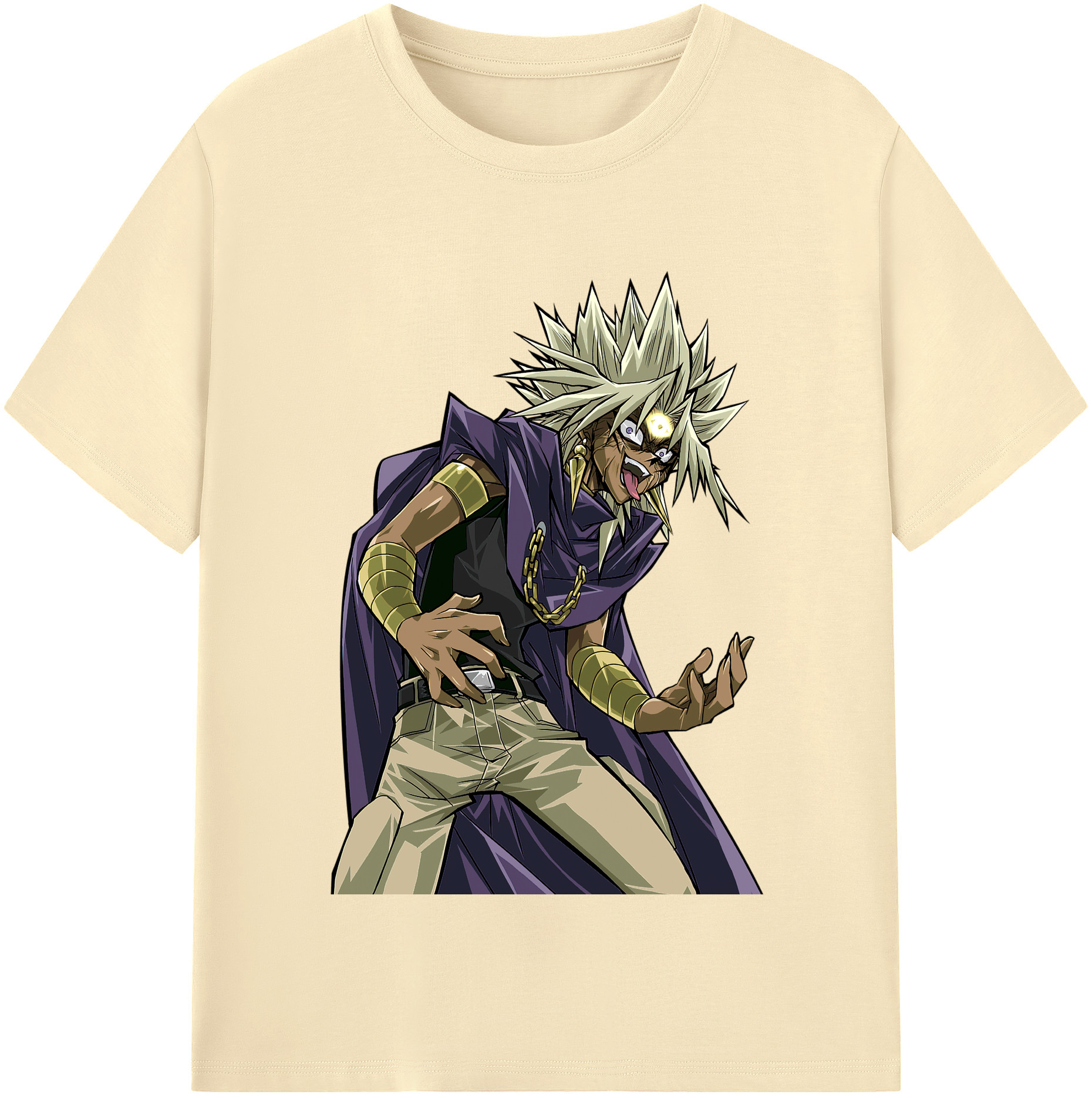 （画像用） 遊☆戯☆王 Yu-Gi-Oh! 綿100％半袖Tシャツ（フロントプリント）