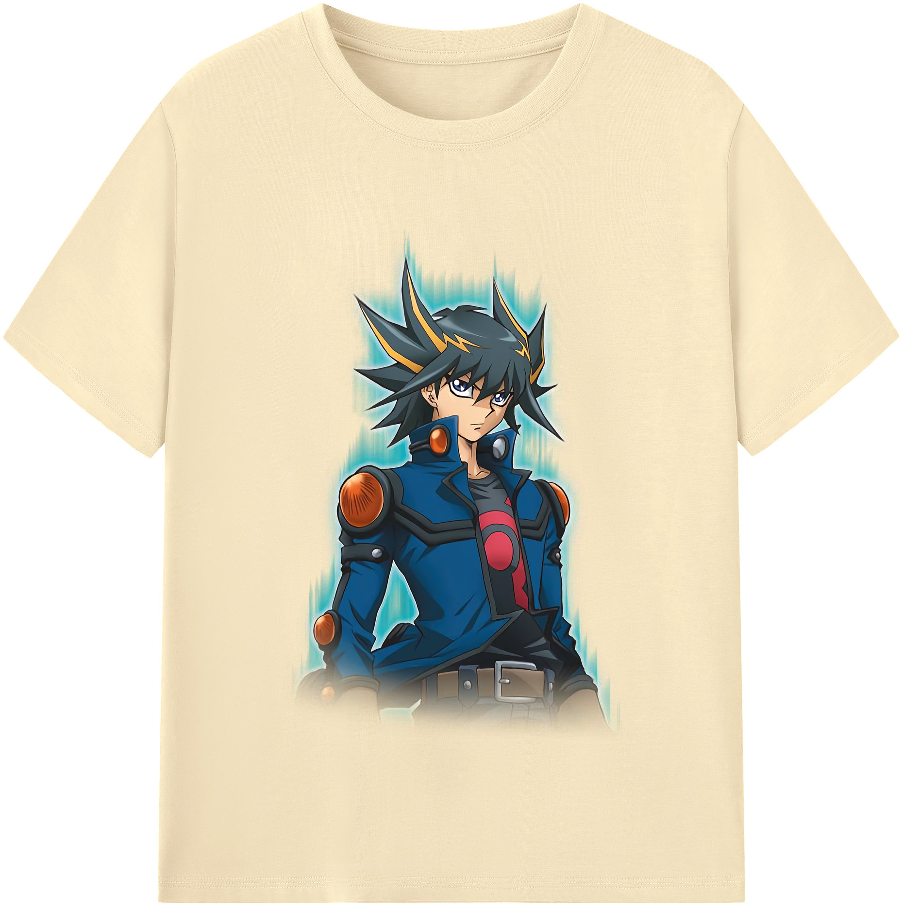 （画像用） 遊☆戯☆王 Yu-Gi-Oh! 綿100％半袖Tシャツ（フロントプリント）