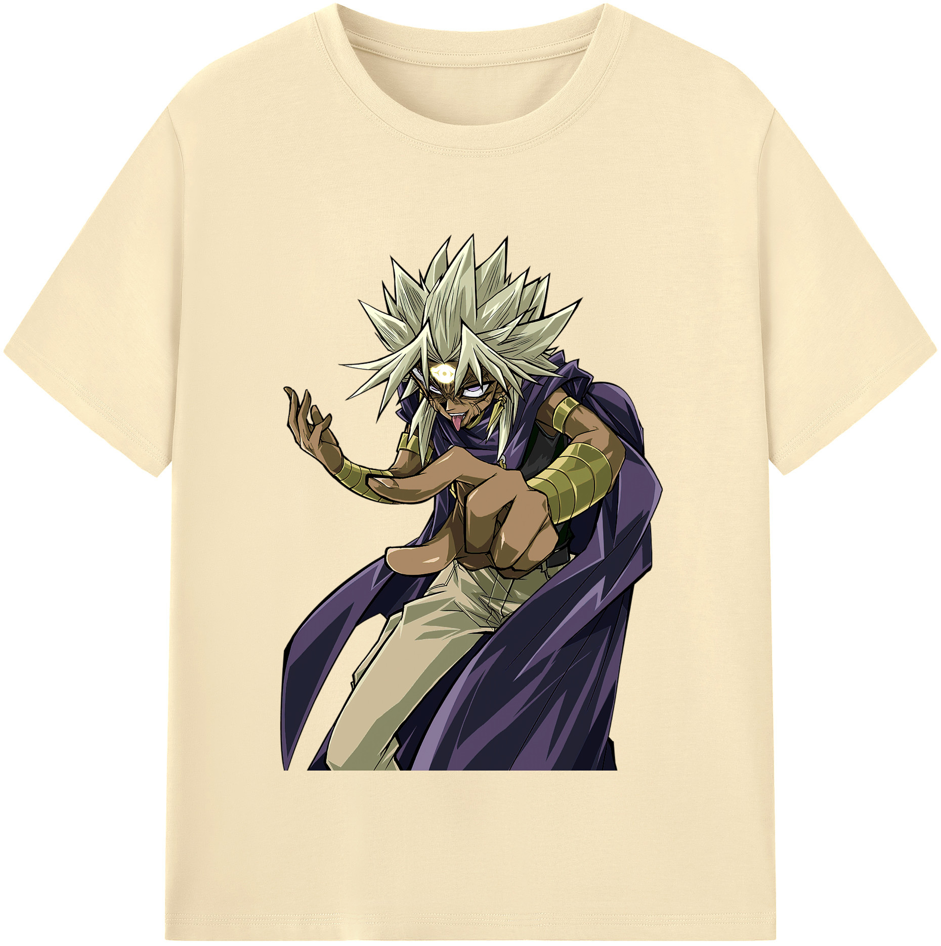 （画像用） 遊☆戯☆王 Yu-Gi-Oh! 綿100％半袖Tシャツ（フロントプリント）