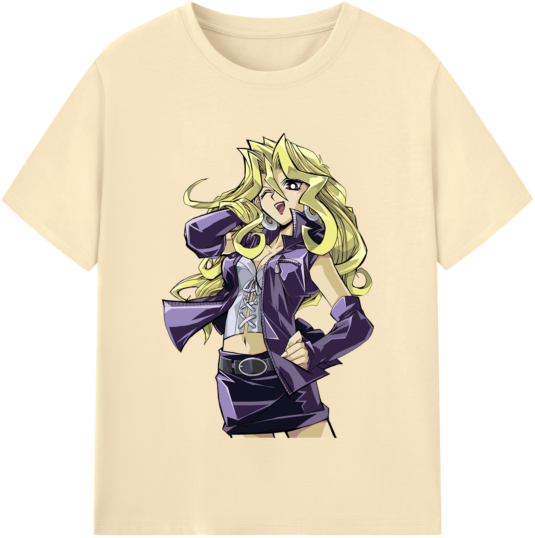 （画像用） 遊☆戯☆王 Yu-Gi-Oh! 綿100％半袖Tシャツ（フロントプリント）