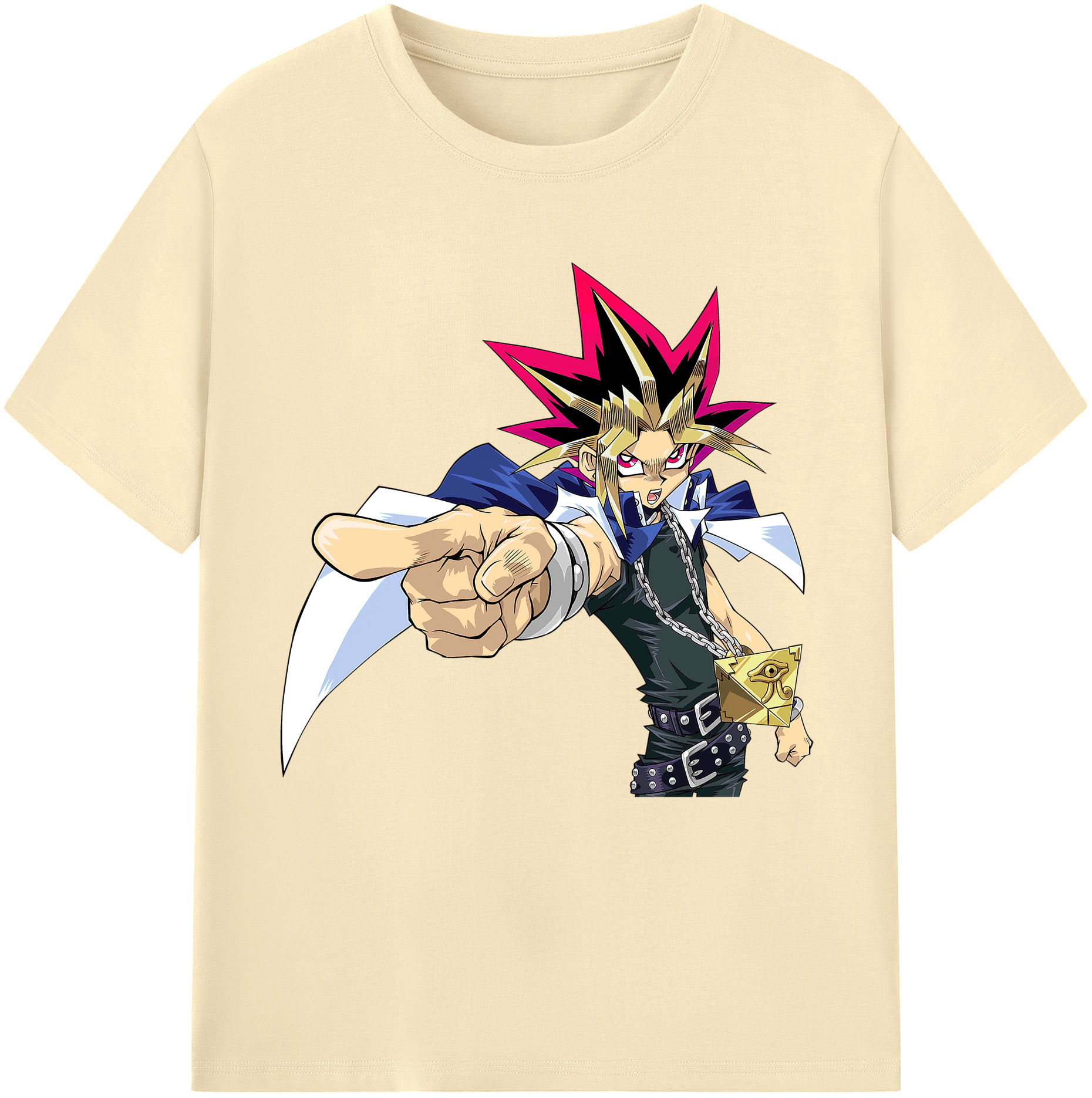 （画像用） 遊☆戯☆王 Yu-Gi-Oh! 綿100％半袖Tシャツ（フロントプリント）