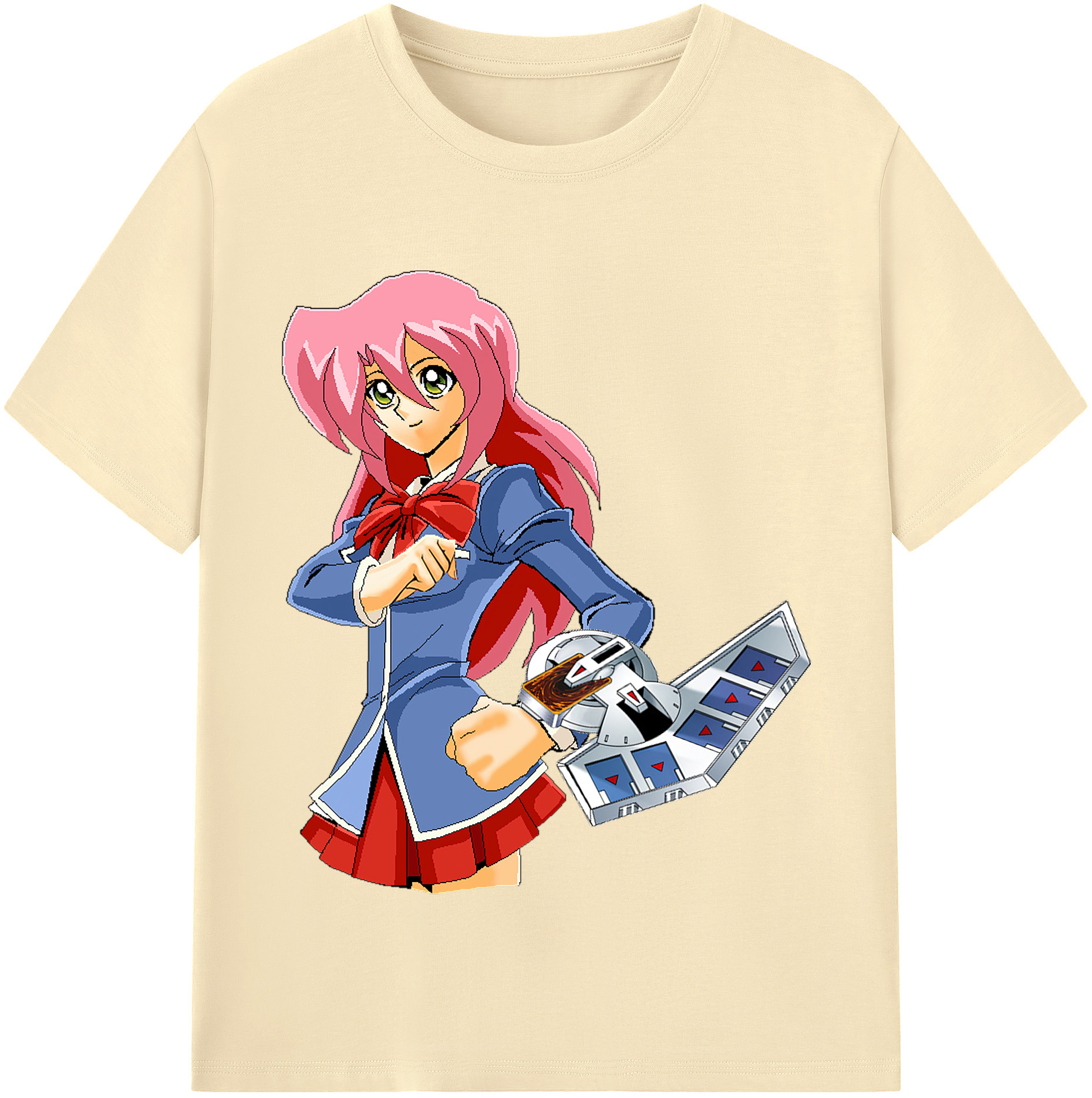 （画像用） 遊☆戯☆王 Yu-Gi-Oh! 綿100％半袖Tシャツ（フロントプリント）