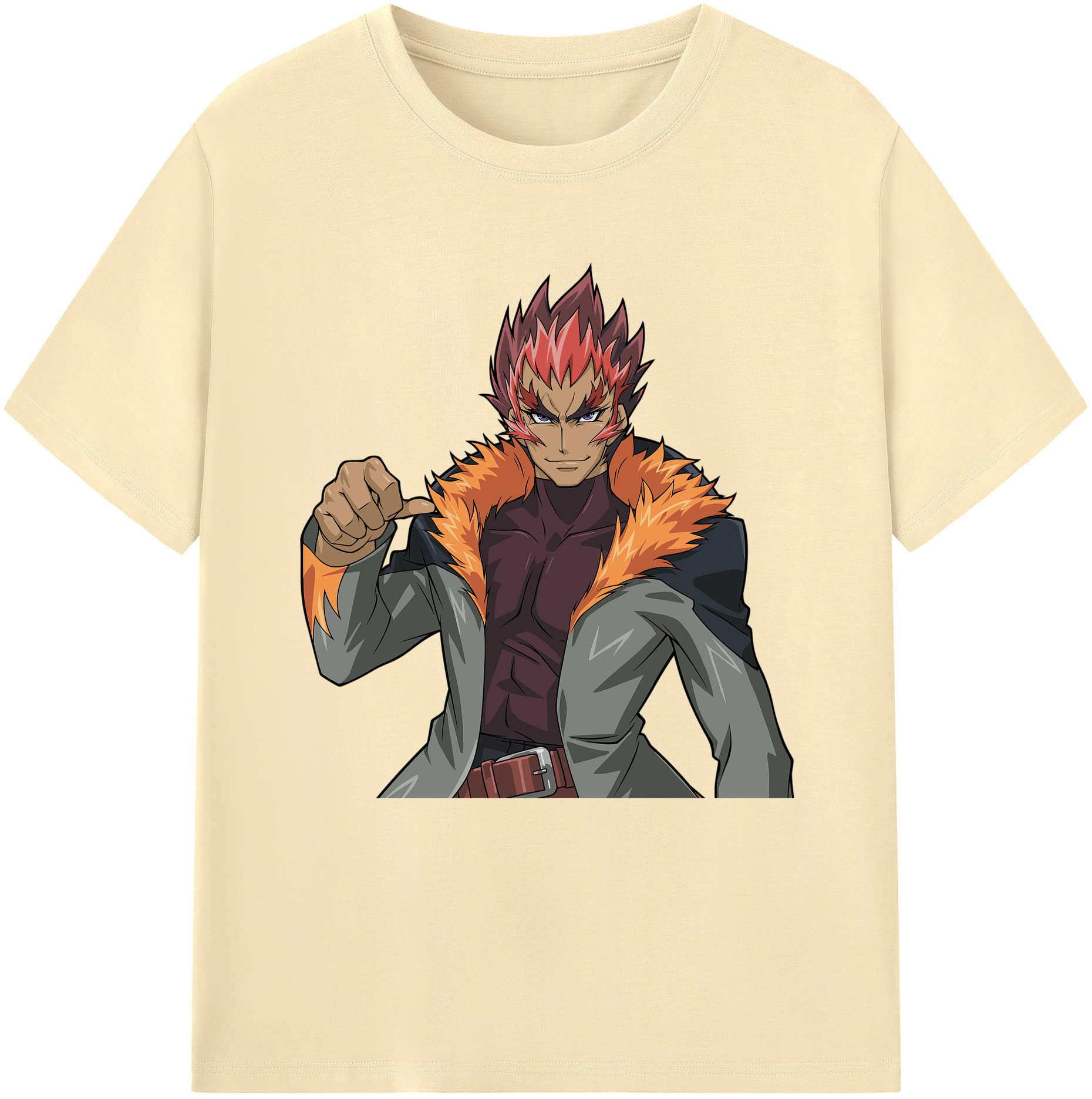 （画像用） 遊☆戯☆王 Yu-Gi-Oh! 綿100％半袖Tシャツ（フロントプリント）