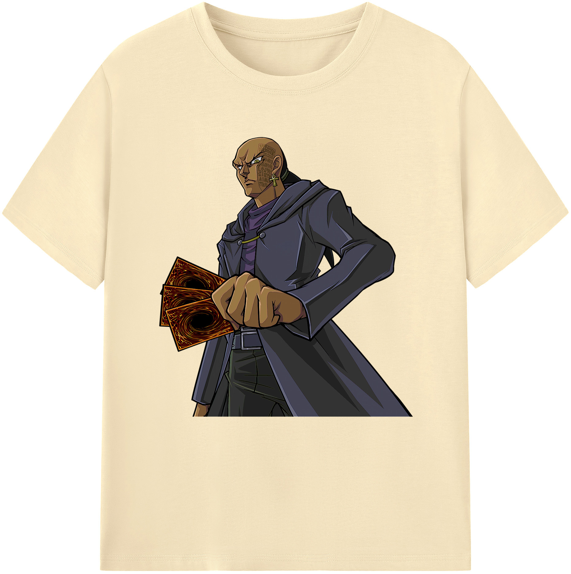 （画像用） 遊☆戯☆王 Yu-Gi-Oh! 綿100％半袖Tシャツ（フロントプリント）