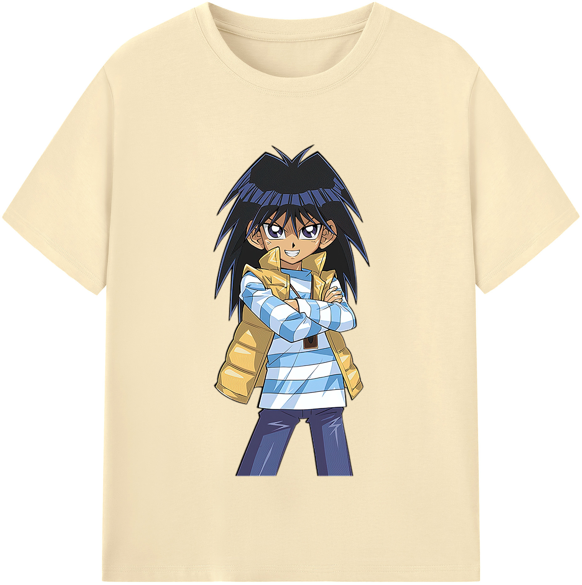（画像用） 遊☆戯☆王 Yu-Gi-Oh! 綿100％半袖Tシャツ（フロントプリント）