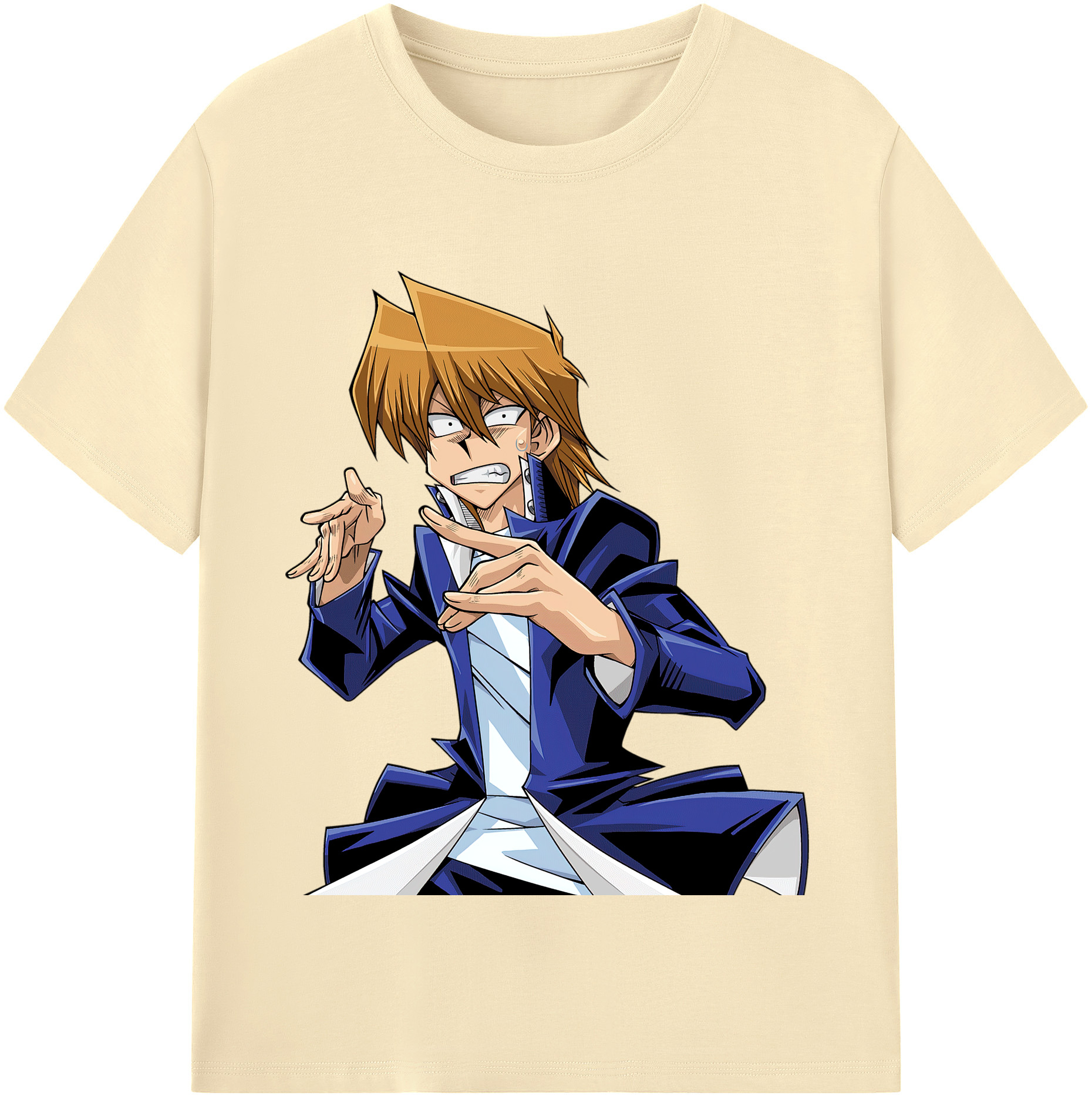 （画像用） 遊☆戯☆王 Yu-Gi-Oh! 綿100％半袖Tシャツ（フロントプリント）