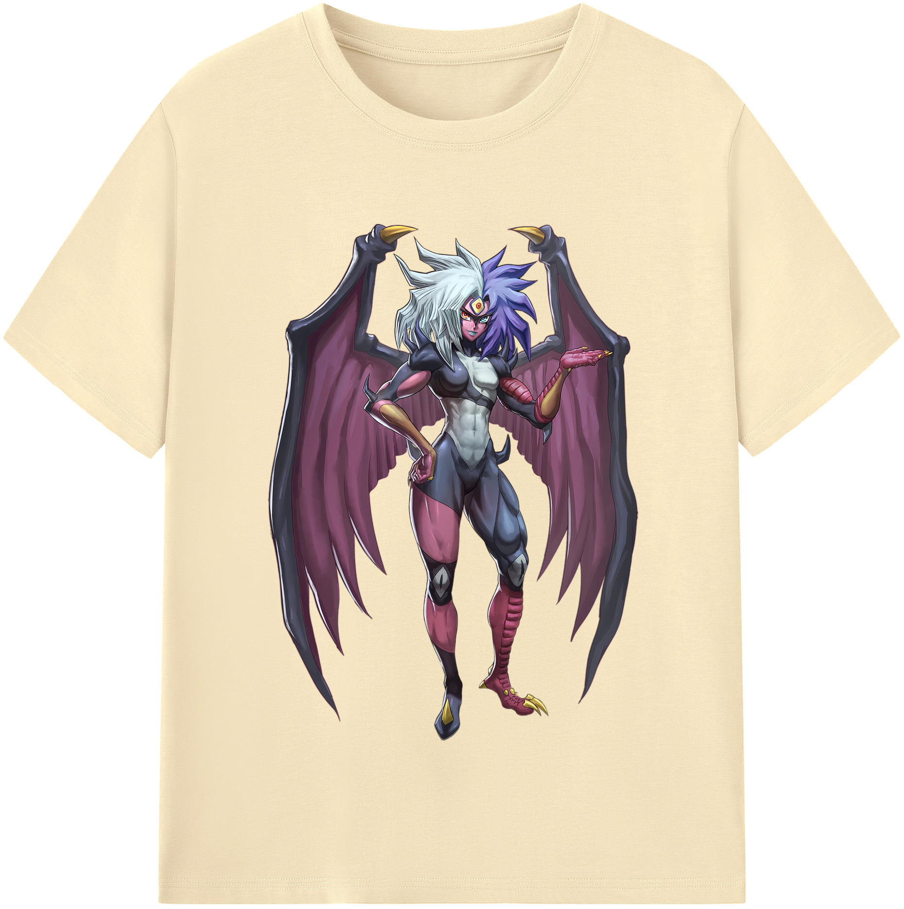 （画像用） 遊☆戯☆王 Yu-Gi-Oh! 綿100％半袖Tシャツ（フロントプリント）