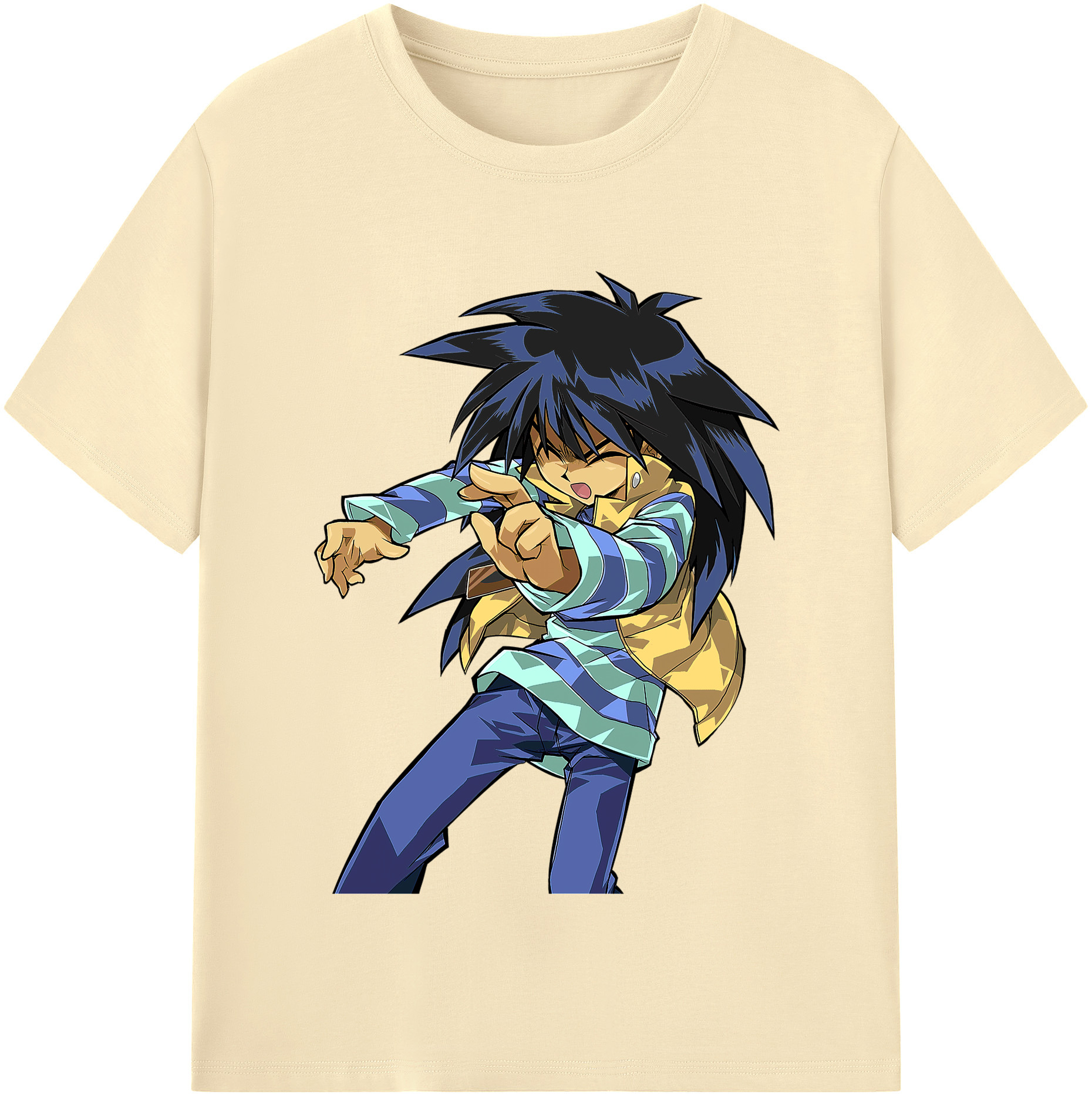 （画像用） 遊☆戯☆王 Yu-Gi-Oh! 綿100％半袖Tシャツ（フロントプリント）