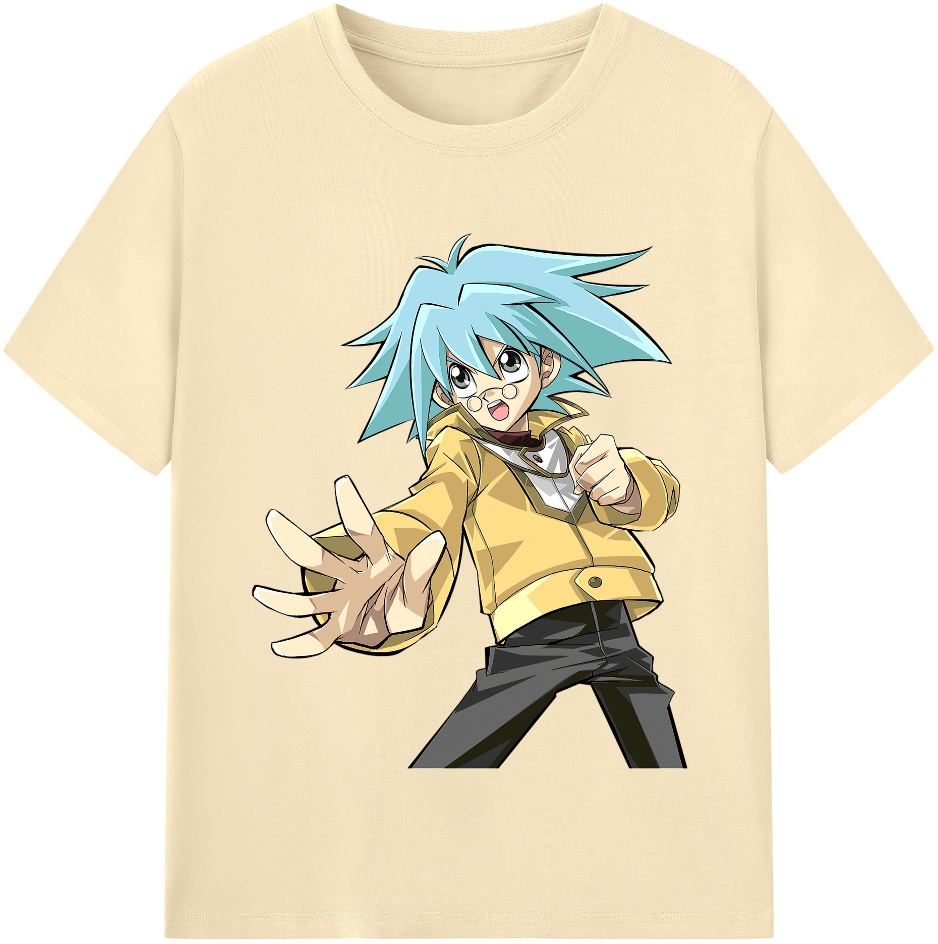 （画像用） 遊☆戯☆王 Yu-Gi-Oh! 綿100％半袖Tシャツ（フロントプリント）