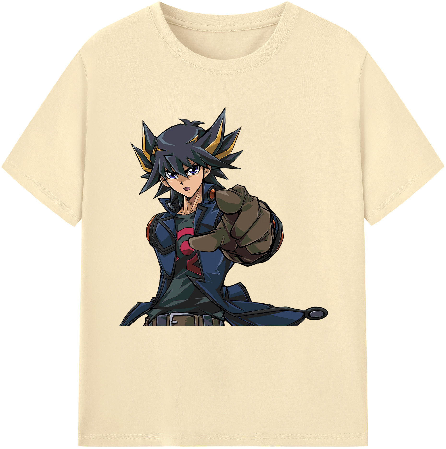 （画像用） 遊☆戯☆王 Yu-Gi-Oh! 綿100％半袖Tシャツ（フロントプリント）