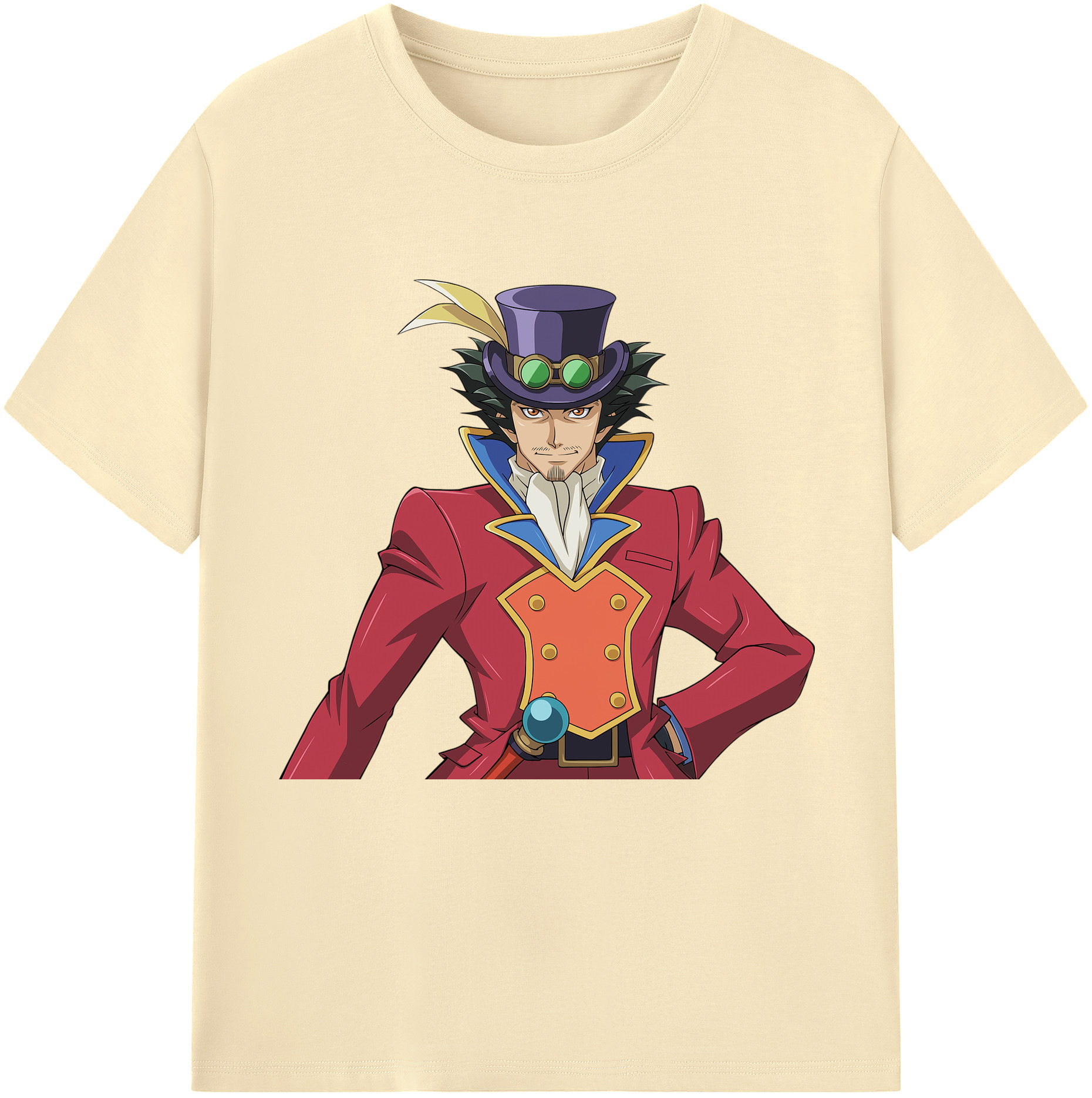 （画像用） 遊☆戯☆王 Yu-Gi-Oh! 綿100％半袖Tシャツ（フロントプリント）