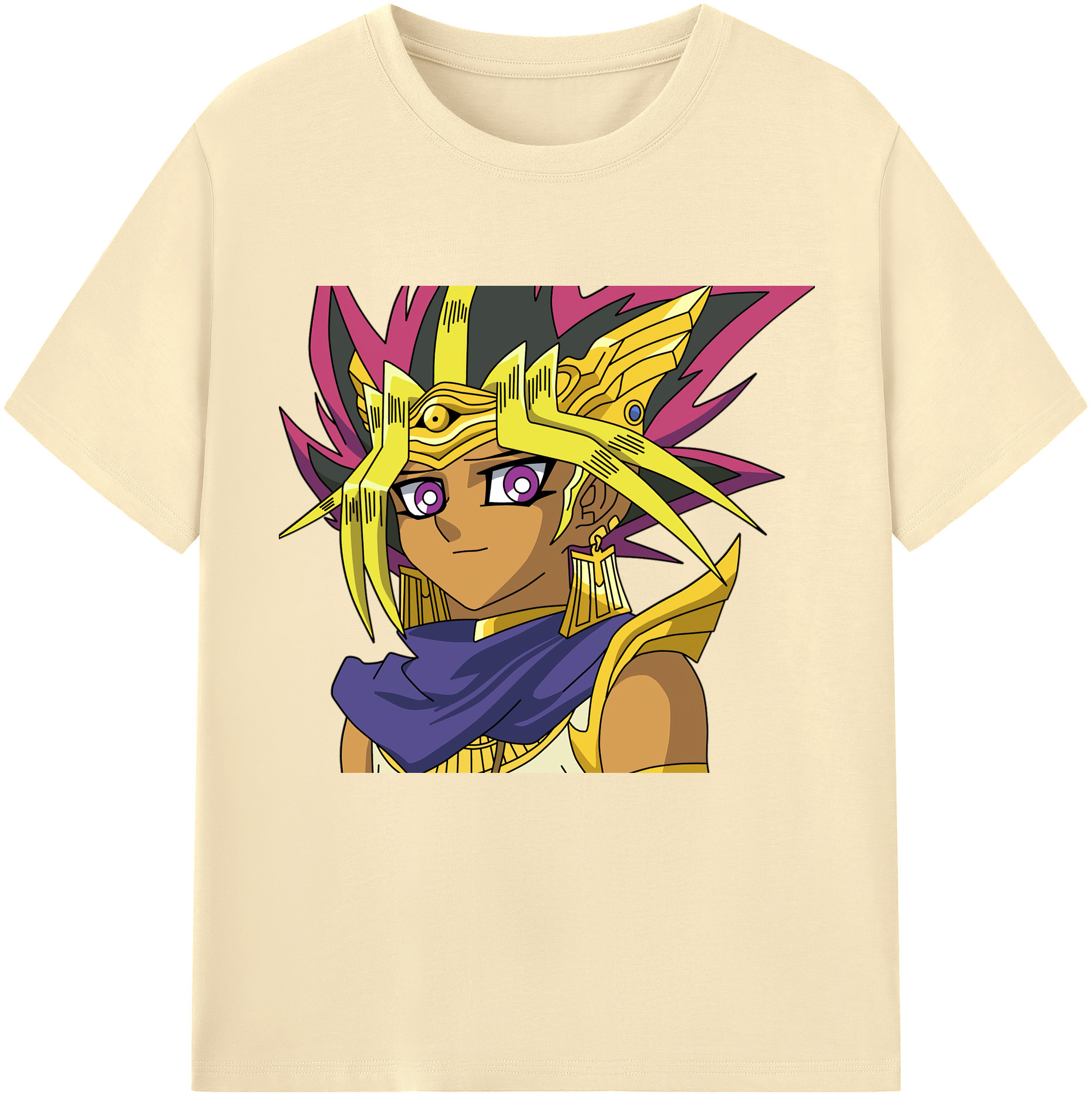 （画像用） 遊☆戯☆王 Yu-Gi-Oh! 綿100％半袖Tシャツ（フロントプリント）