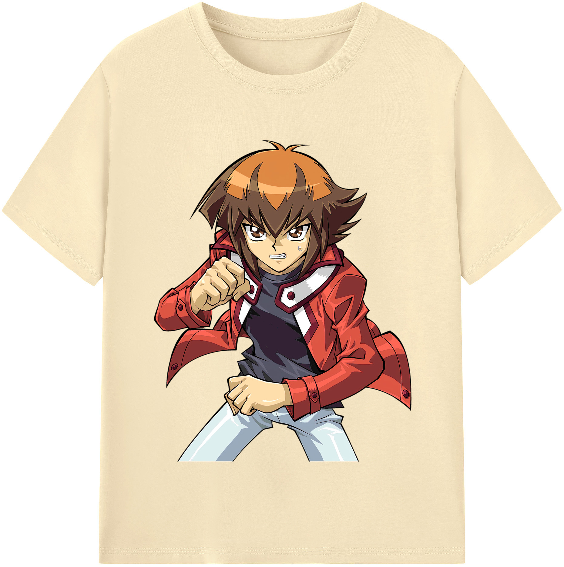 （画像用） 遊☆戯☆王 Yu-Gi-Oh! 綿100％半袖Tシャツ（フロントプリント）
