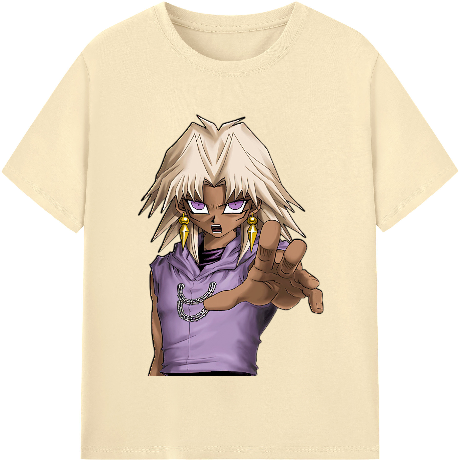 （画像用） 遊☆戯☆王 Yu-Gi-Oh! 綿100％半袖Tシャツ（フロントプリント）