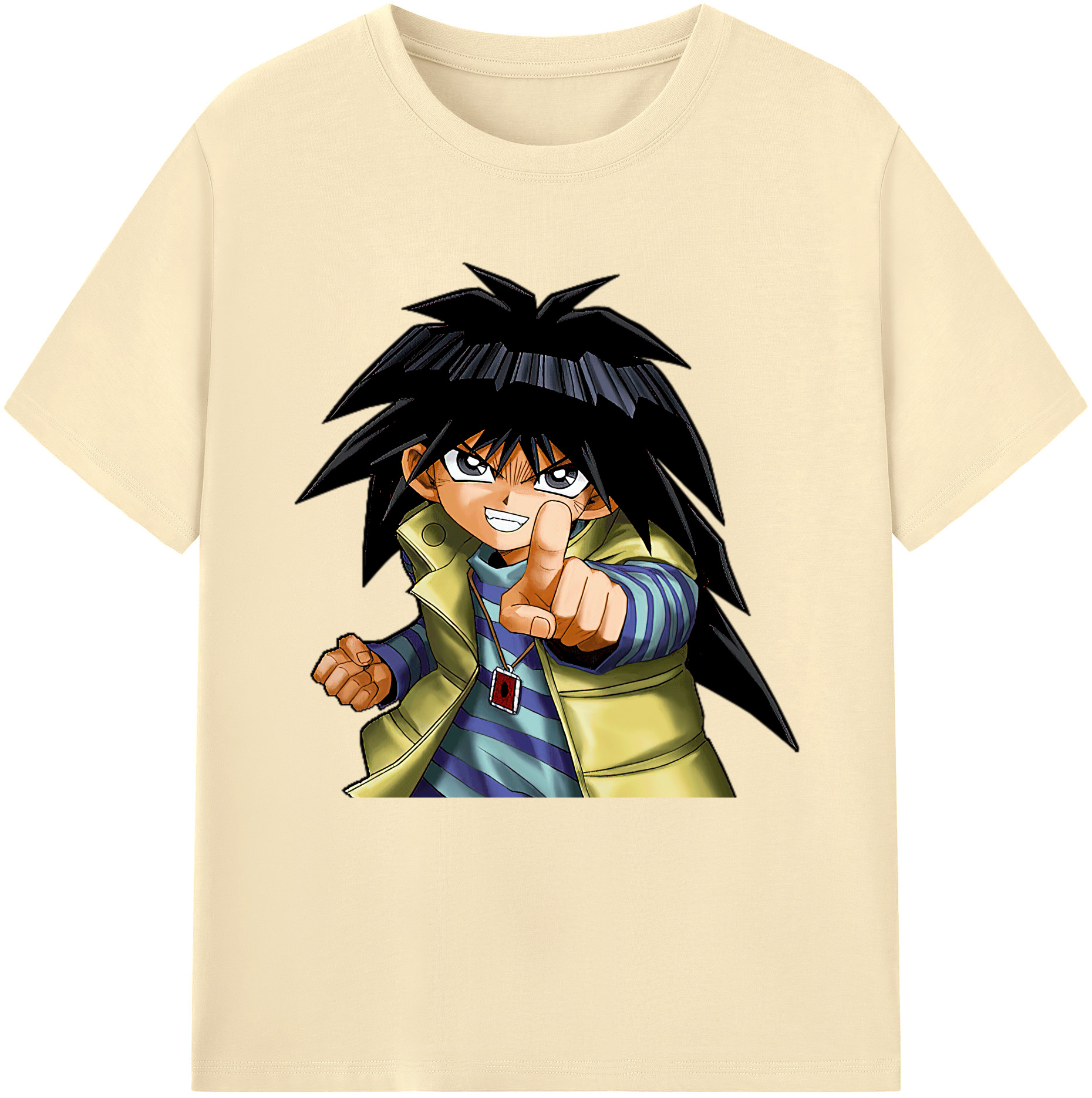 （画像用） 遊☆戯☆王 Yu-Gi-Oh! 綿100％半袖Tシャツ（フロントプリント）