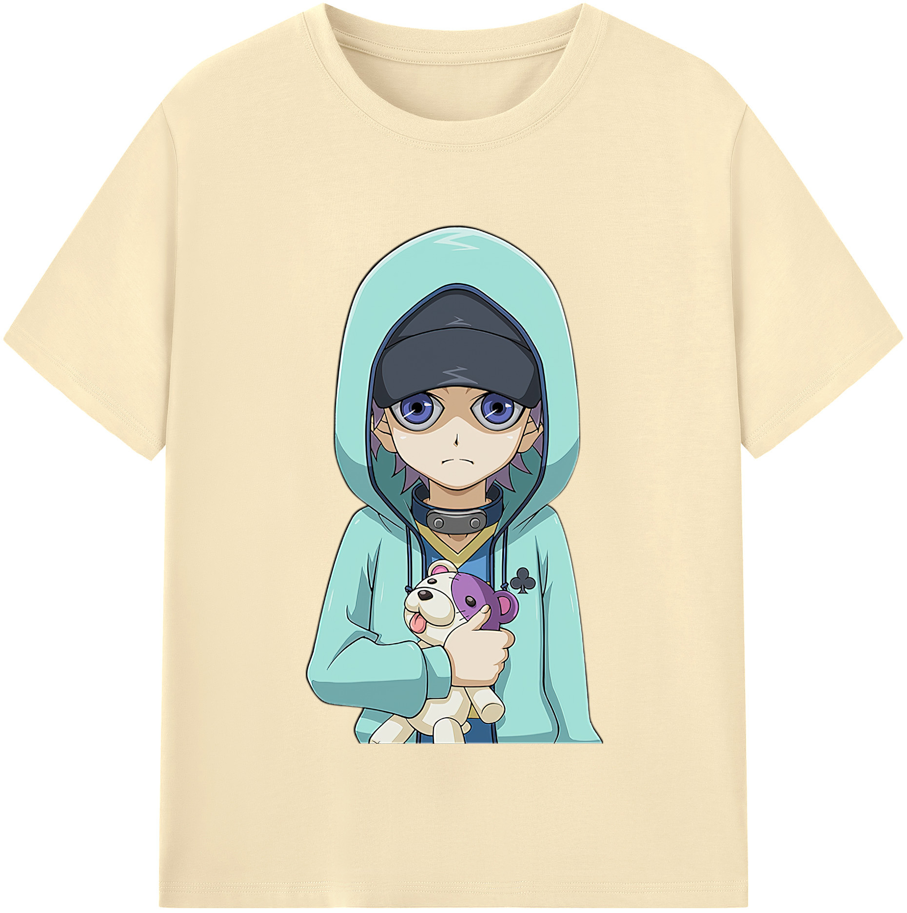 （画像用） 遊☆戯☆王 Yu-Gi-Oh! 綿100％半袖Tシャツ（フロントプリント）