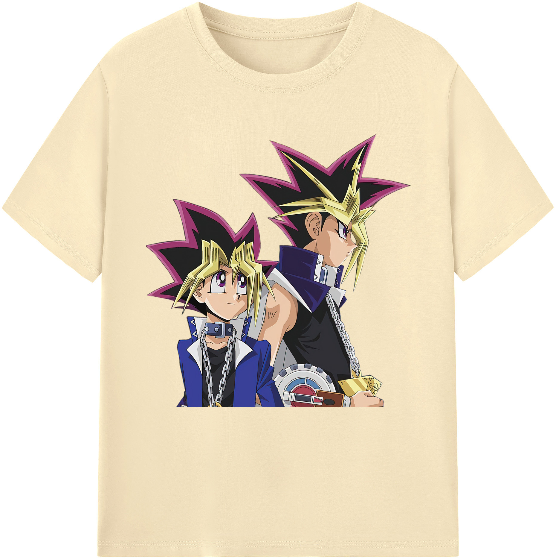 （画像用） 遊☆戯☆王 Yu-Gi-Oh! 綿100％半袖Tシャツ（フロントプリント）