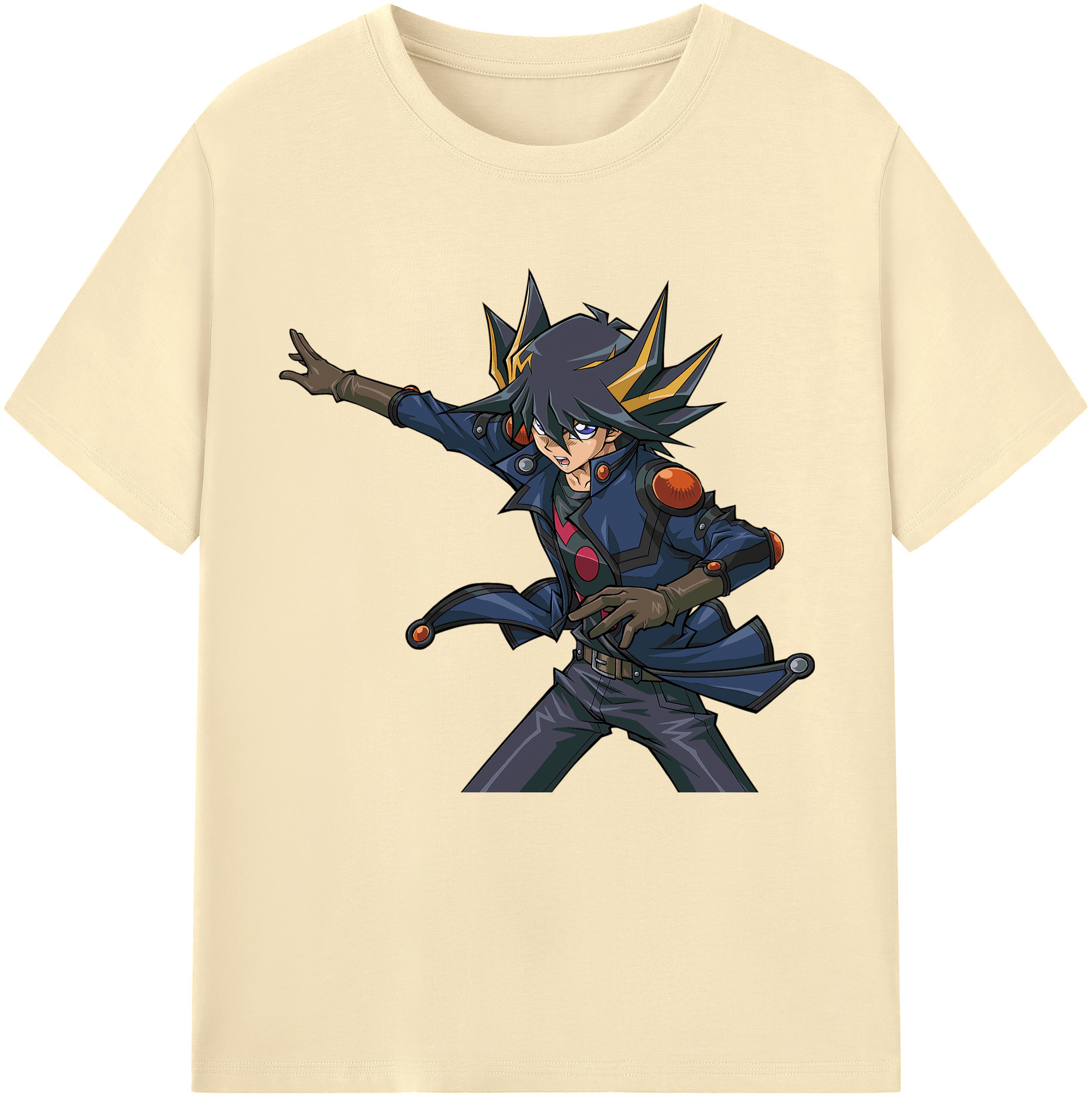 （画像用） 遊☆戯☆王 Yu-Gi-Oh! 綿100％半袖Tシャツ（フロントプリント）