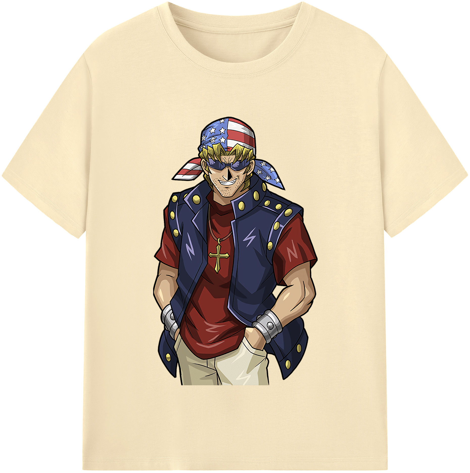 （画像用） 遊☆戯☆王 Yu-Gi-Oh! 綿100％半袖Tシャツ（フロントプリント）