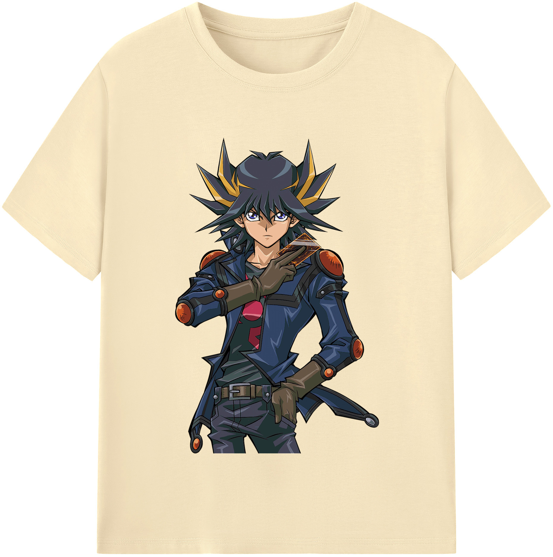（画像用） 遊☆戯☆王 Yu-Gi-Oh! 綿100％半袖Tシャツ（フロントプリント）
