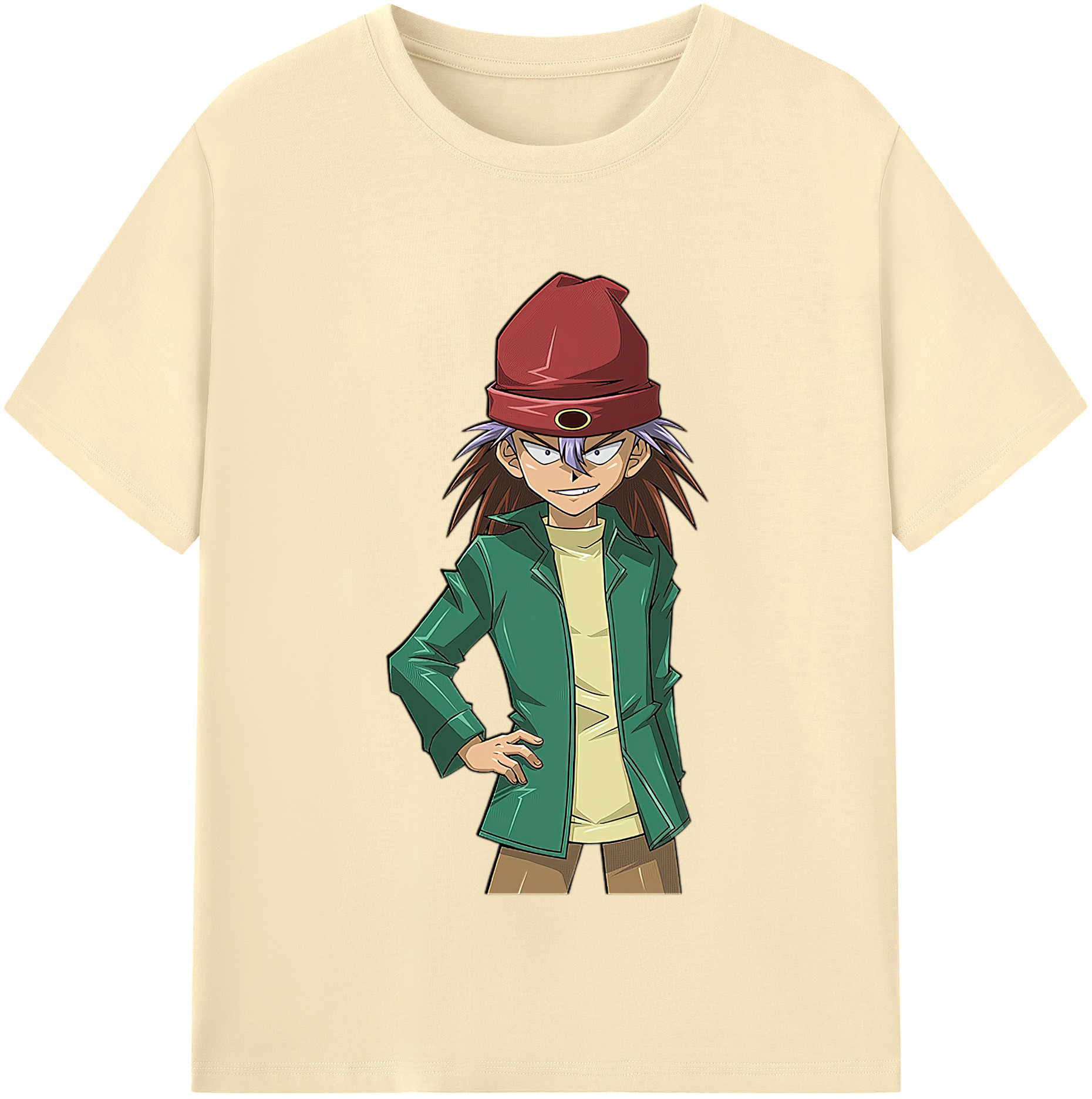 （画像用） 遊☆戯☆王 Yu-Gi-Oh! 綿100％半袖Tシャツ（フロントプリント）