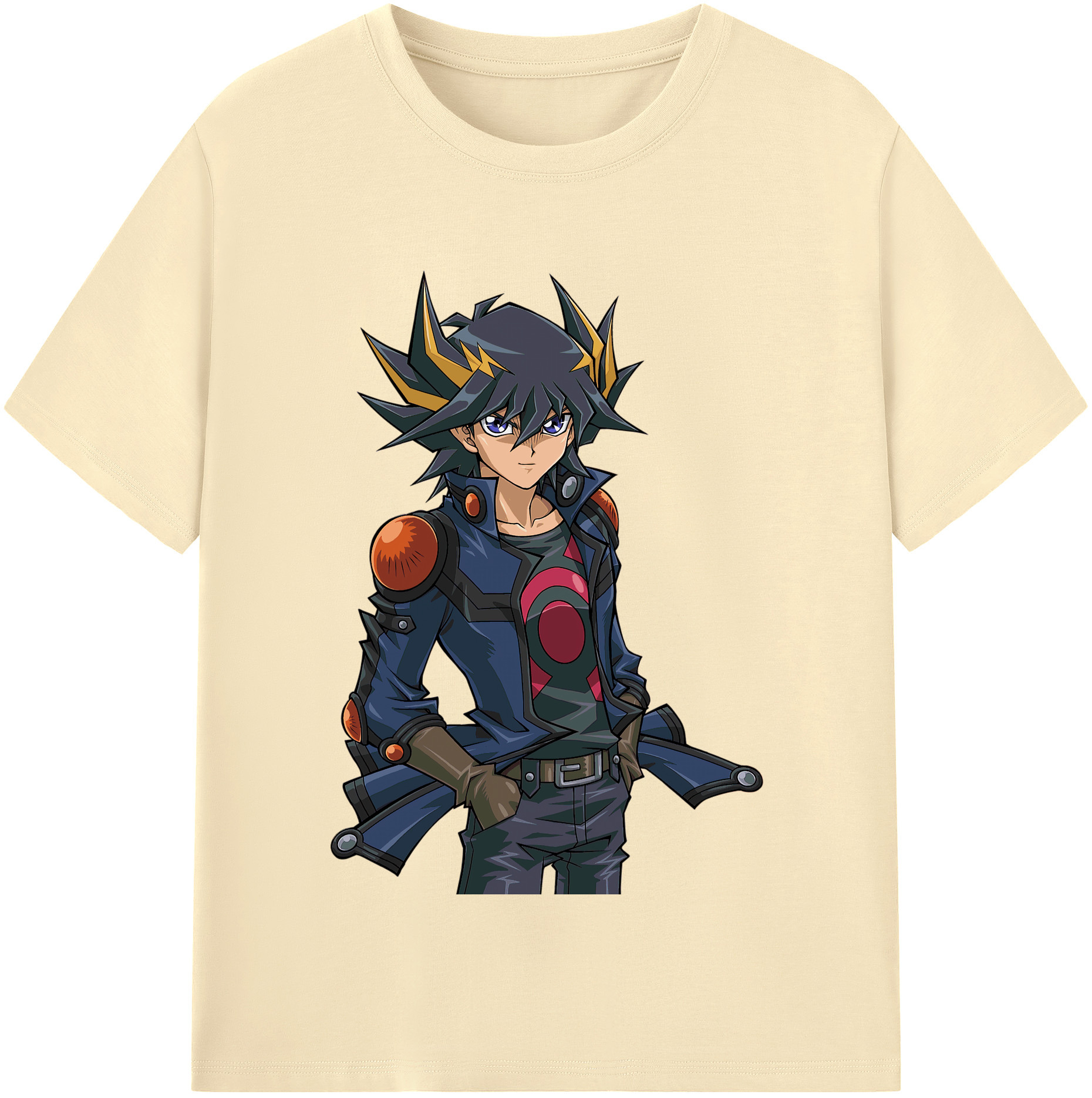 （画像用） 遊☆戯☆王 Yu-Gi-Oh! 綿100％半袖Tシャツ（フロントプリント）