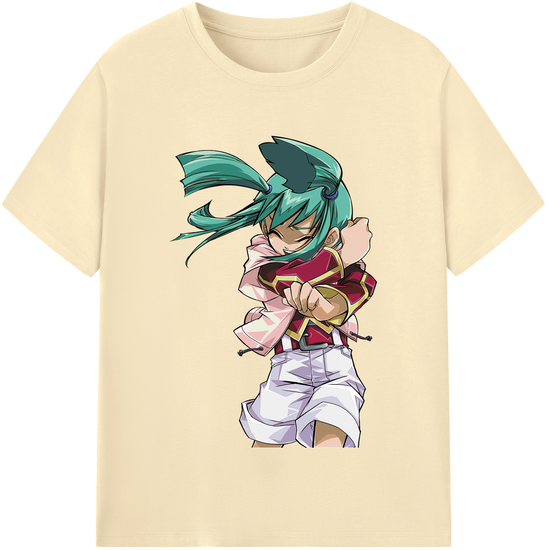 （画像用） 遊☆戯☆王 Yu-Gi-Oh! 綿100％半袖Tシャツ（フロントプリント）