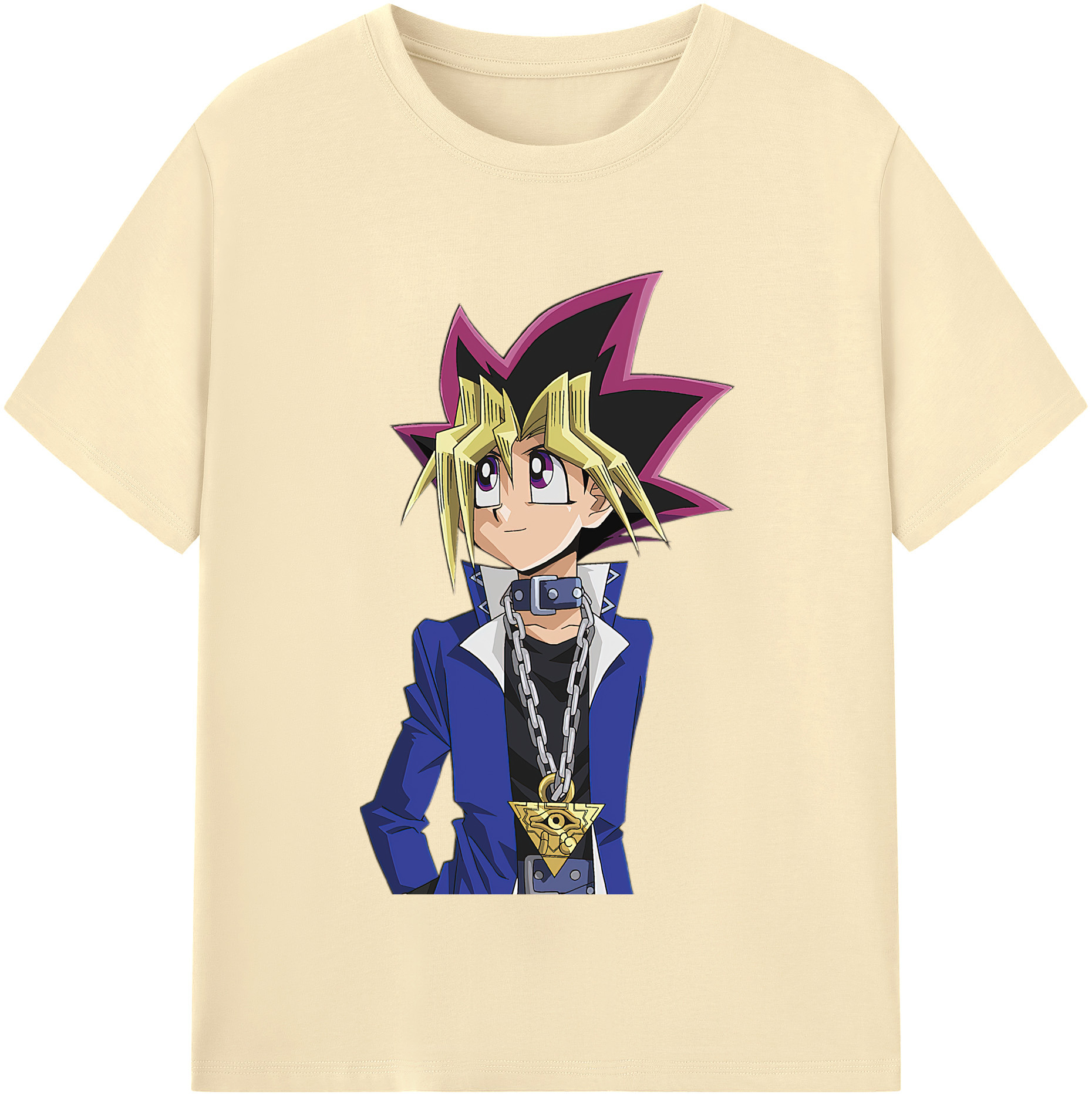 （画像用） 遊☆戯☆王 Yu-Gi-Oh! 綿100％半袖Tシャツ（フロントプリント）