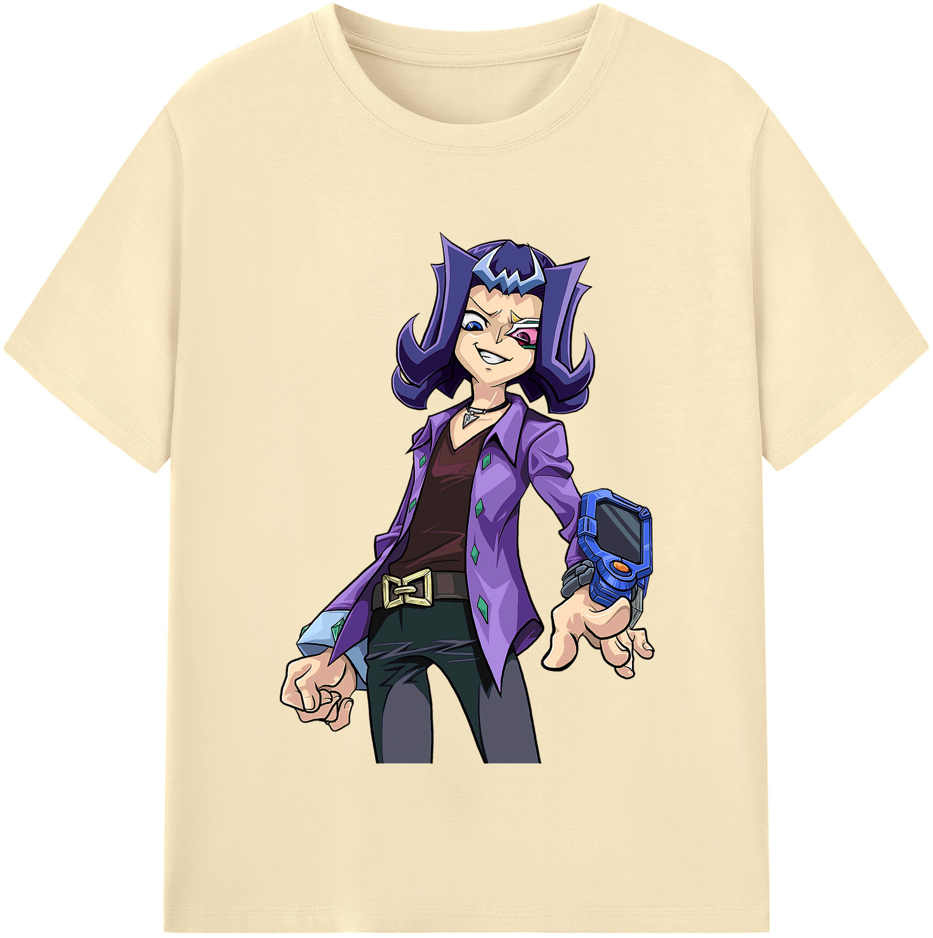 （画像用） 遊☆戯☆王 Yu-Gi-Oh! 綿100％半袖Tシャツ（フロントプリント）