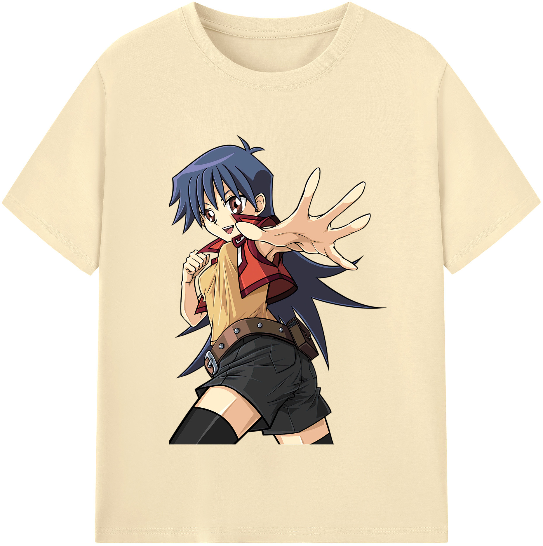（画像用） 遊☆戯☆王 Yu-Gi-Oh! 綿100％半袖Tシャツ（フロントプリント）