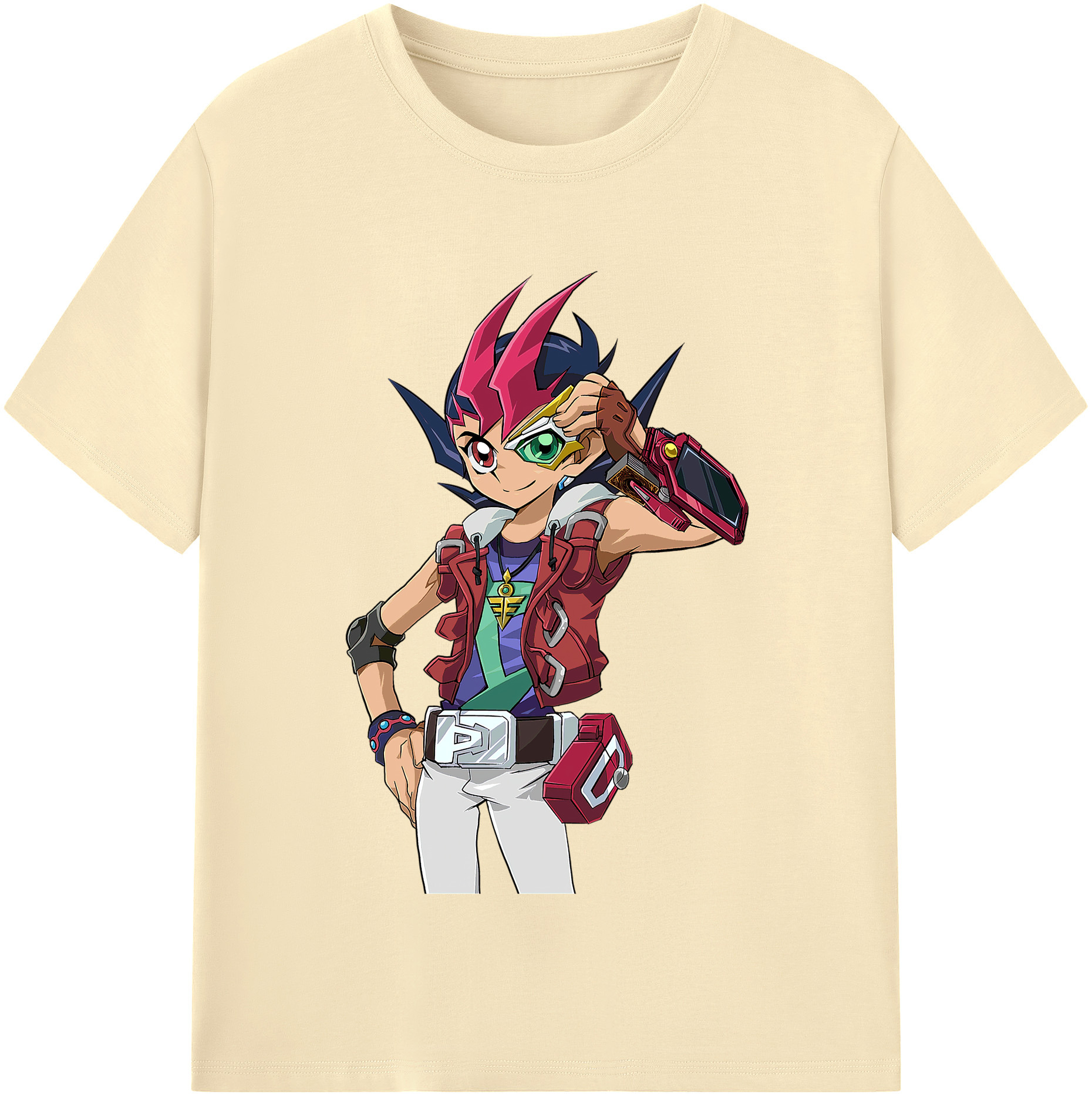 （画像用） 遊☆戯☆王 Yu-Gi-Oh! 綿100％半袖Tシャツ（フロントプリント）