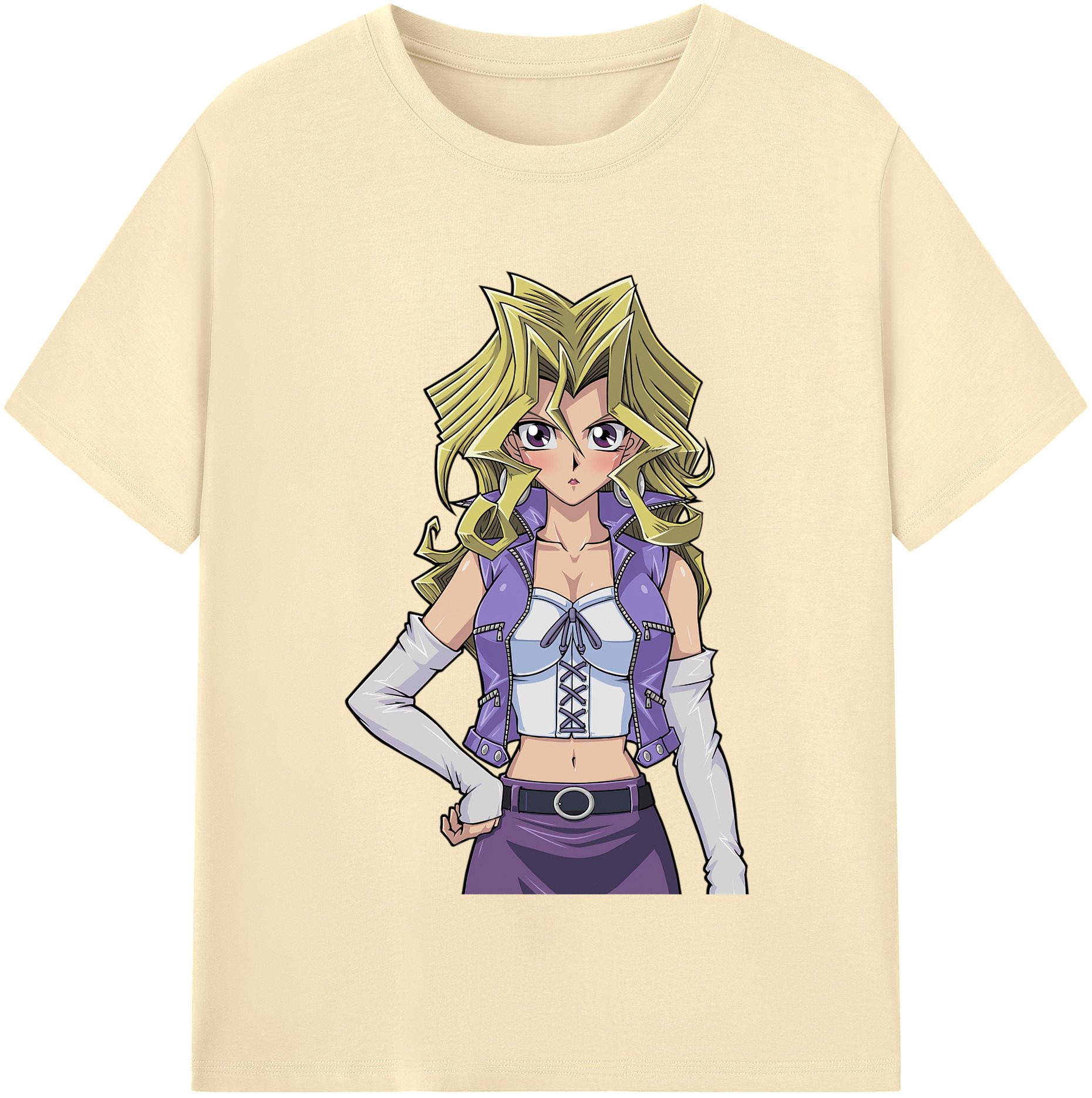 （画像用） 遊☆戯☆王 Yu-Gi-Oh! 綿100％半袖Tシャツ（フロントプリント）