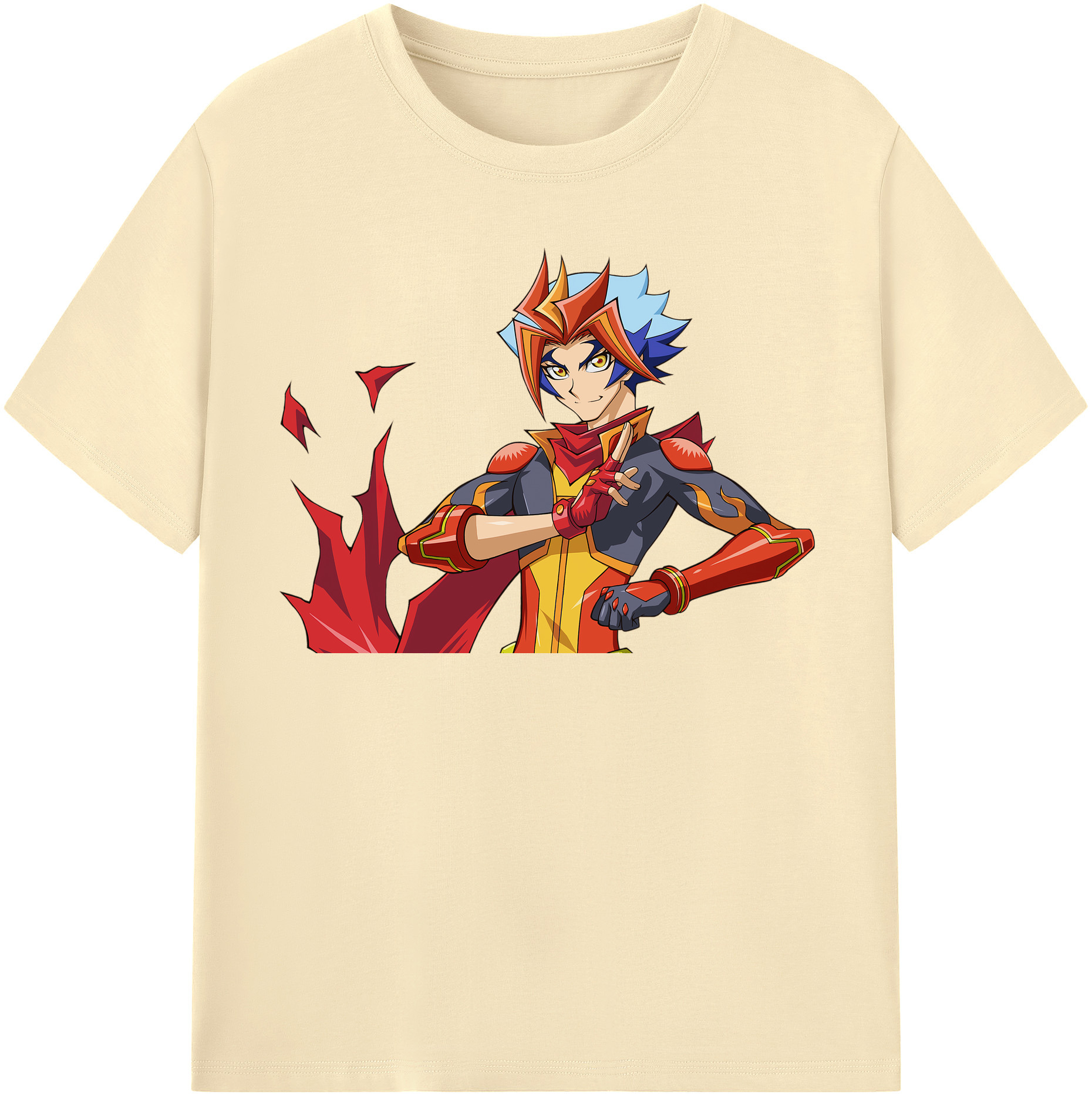 （画像用） 遊☆戯☆王 Yu-Gi-Oh! 綿100％半袖Tシャツ（フロントプリント）