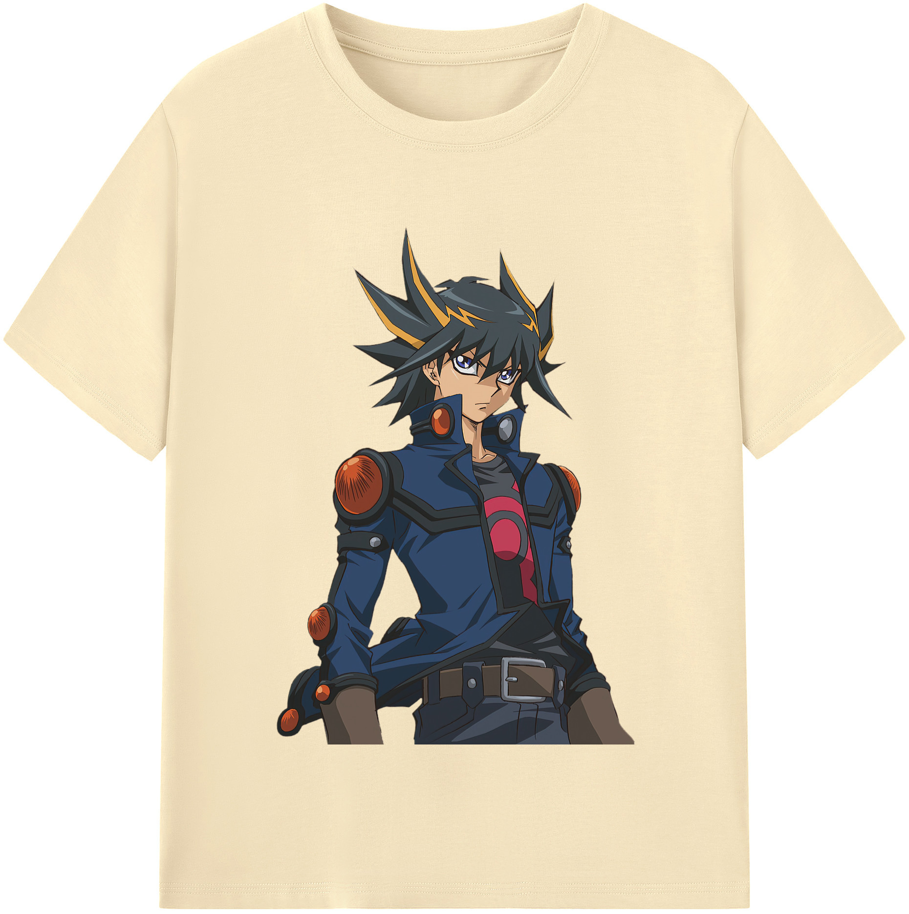 （画像用） 遊☆戯☆王 Yu-Gi-Oh! 綿100％半袖Tシャツ（フロントプリント）