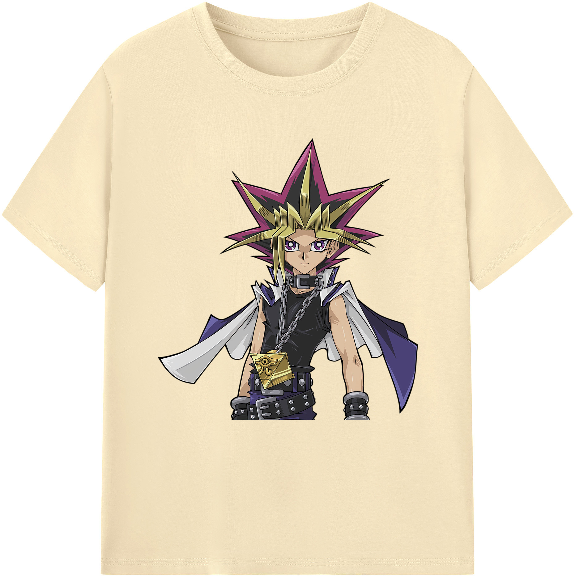 （画像用） 遊☆戯☆王 Yu-Gi-Oh! 綿100％半袖Tシャツ（フロントプリント）