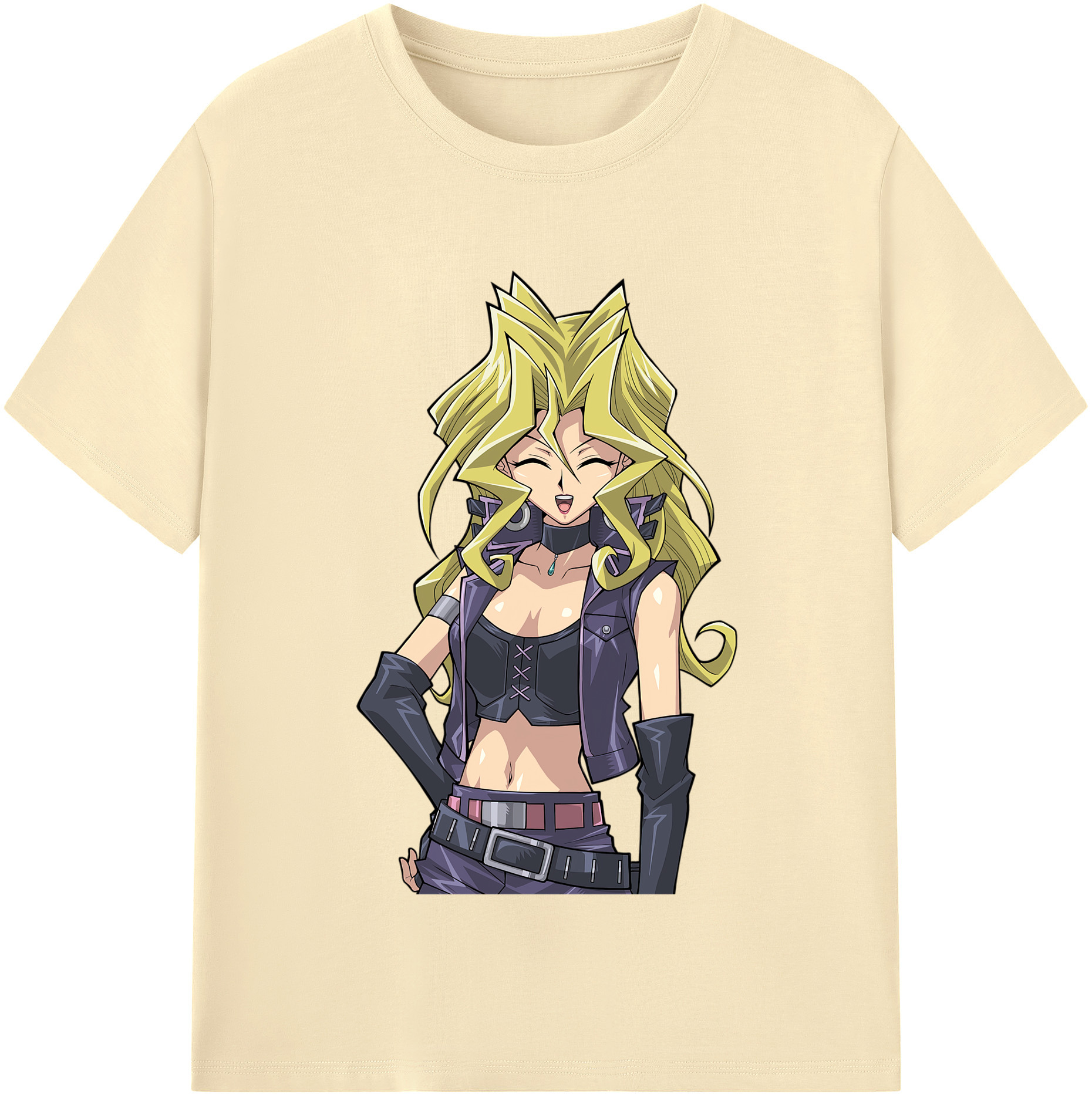 （画像用） 遊☆戯☆王 Yu-Gi-Oh! 綿100％半袖Tシャツ（フロントプリント）