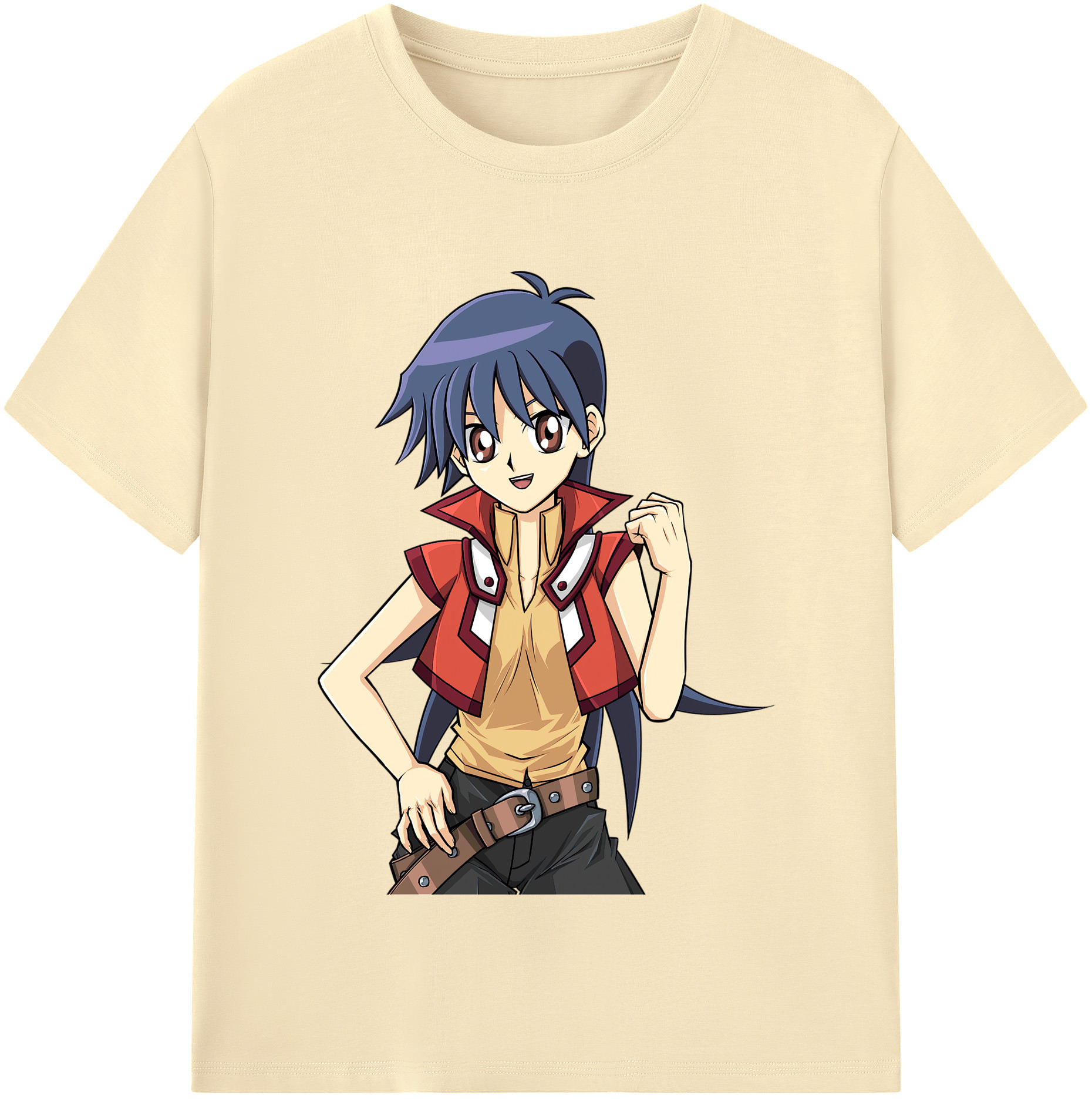 （画像用） 遊☆戯☆王 Yu-Gi-Oh! 綿100％半袖Tシャツ（フロントプリント）