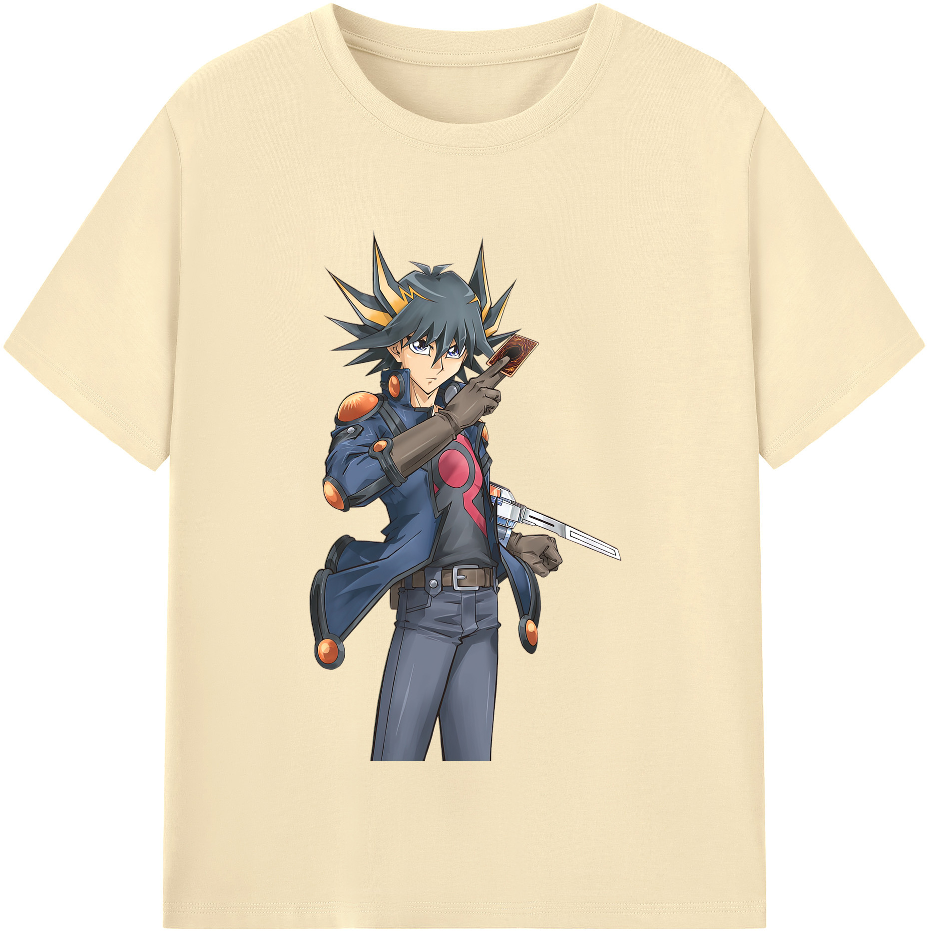（画像用） 遊☆戯☆王 Yu-Gi-Oh! 綿100％半袖Tシャツ（フロントプリント）
