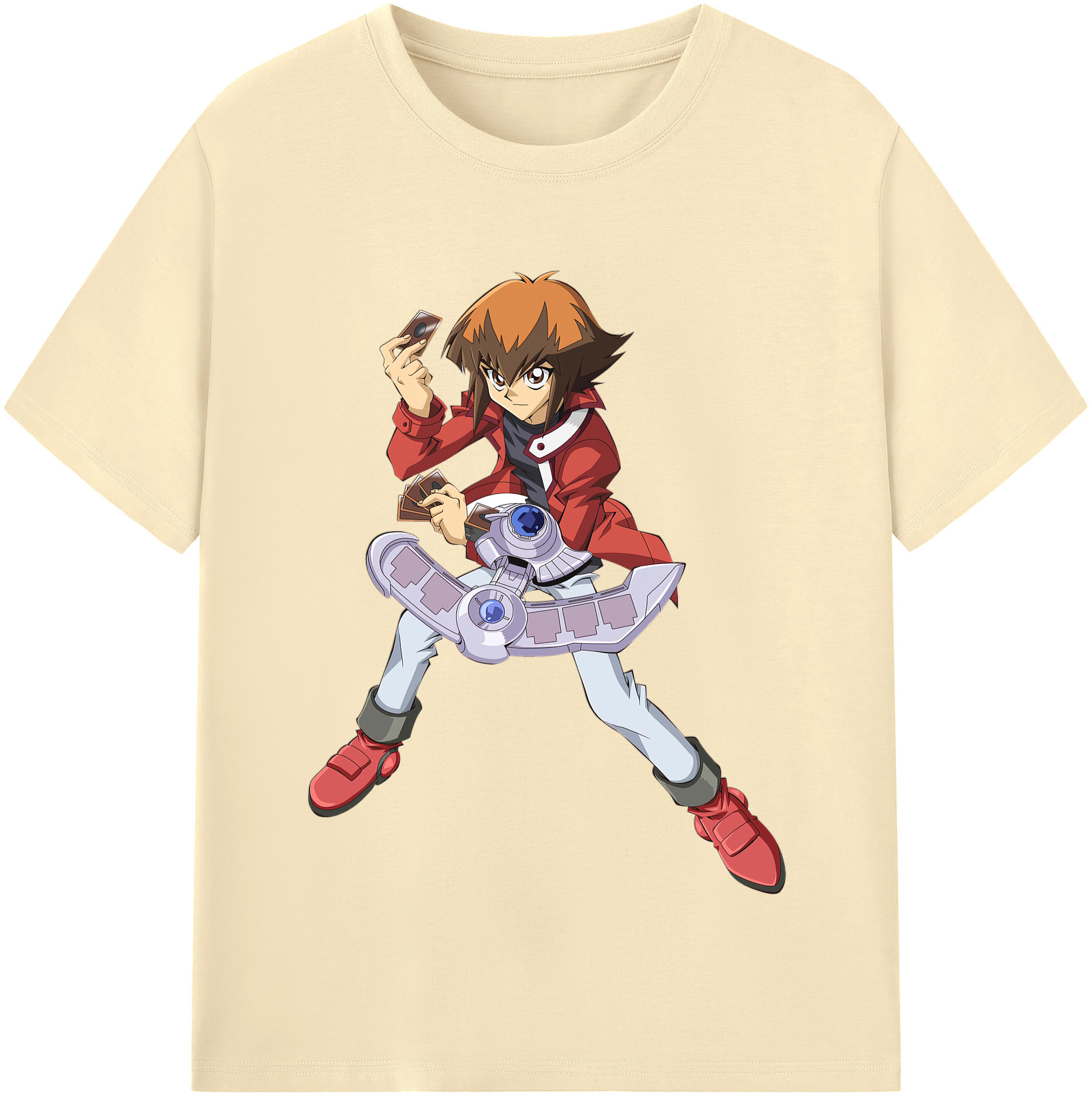 （画像用） 遊☆戯☆王 Yu-Gi-Oh! 綿100％半袖Tシャツ（フロントプリント）