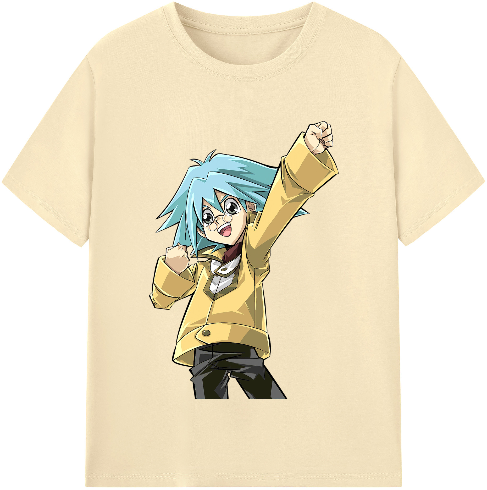 （画像用） 遊☆戯☆王 Yu-Gi-Oh! 綿100％半袖Tシャツ（フロントプリント）
