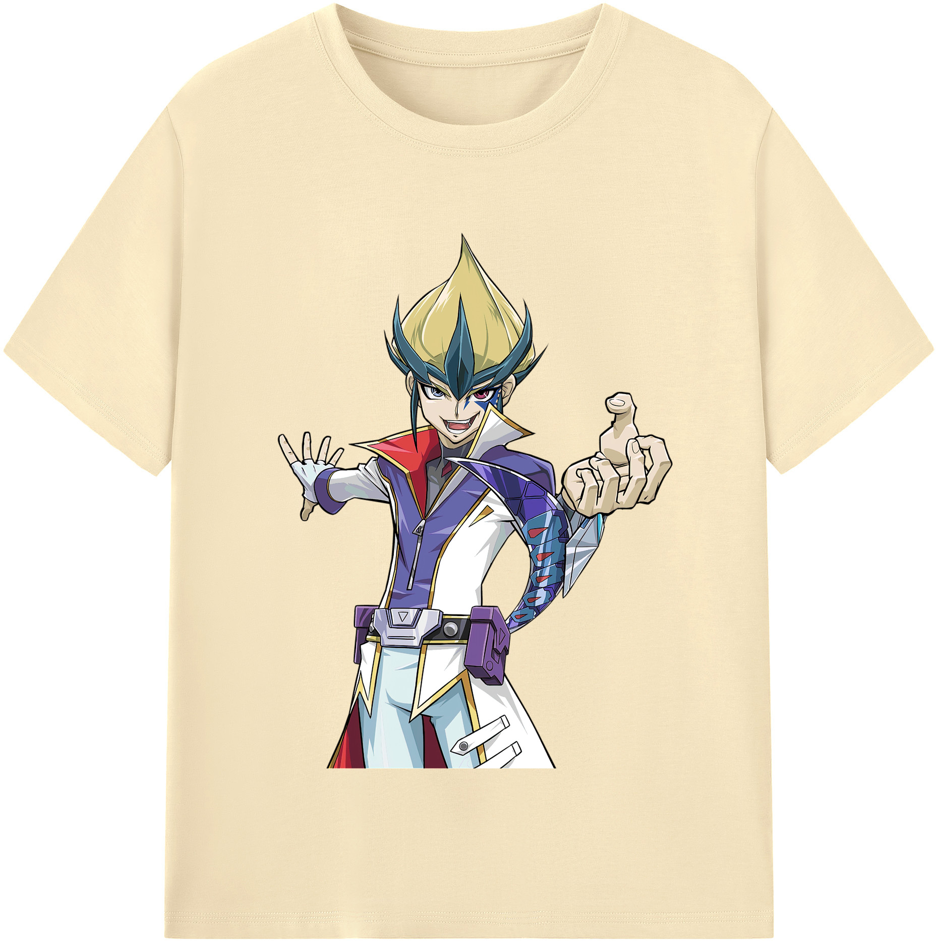 （画像用） 遊☆戯☆王 Yu-Gi-Oh! 綿100％半袖Tシャツ（フロントプリント）