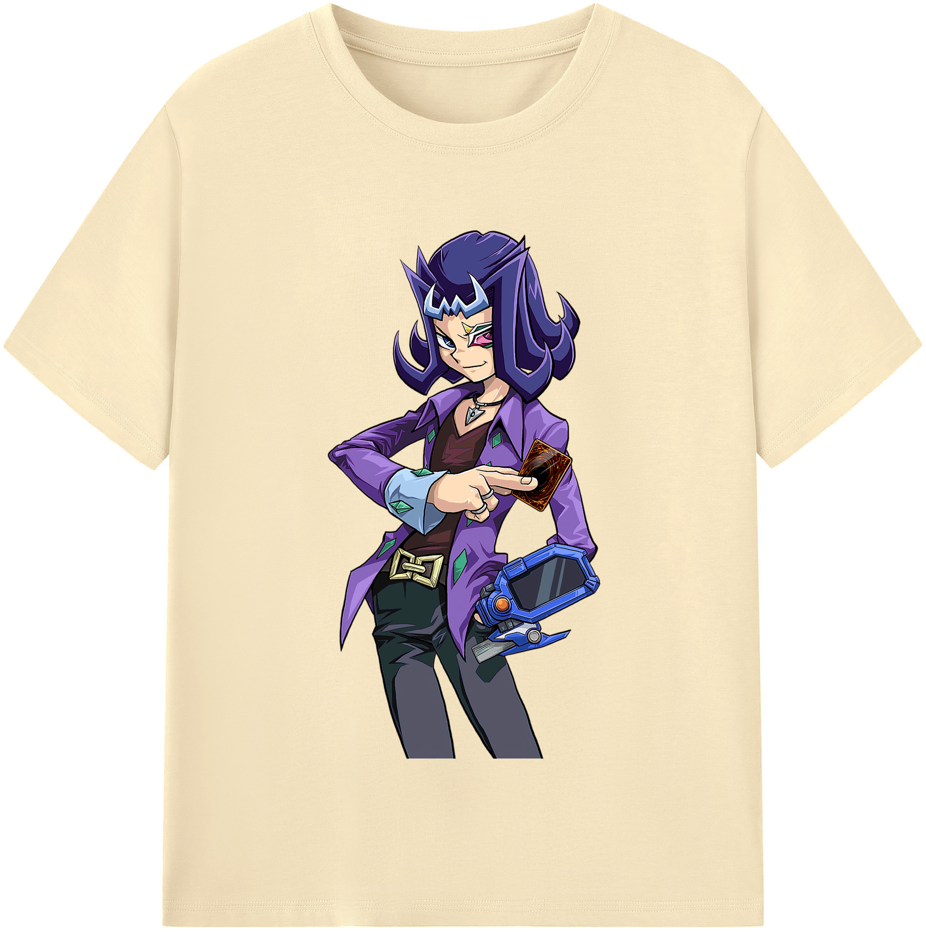 （画像用） 遊☆戯☆王 Yu-Gi-Oh! 綿100％半袖Tシャツ（フロントプリント）