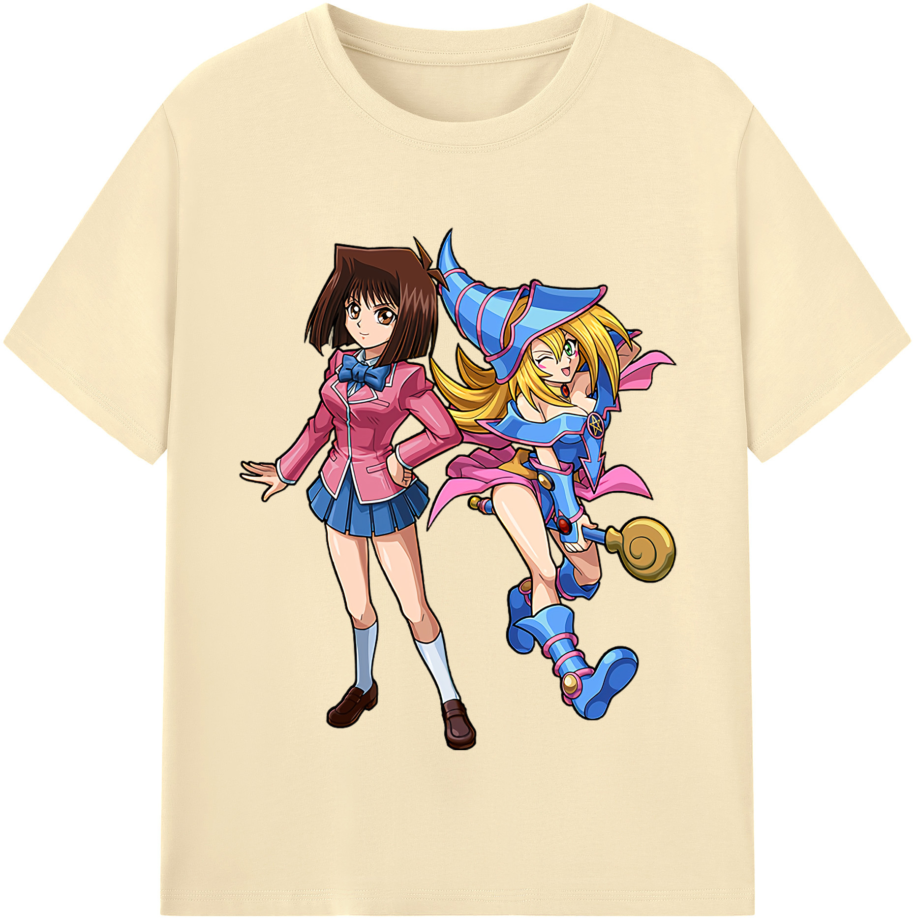 （画像用） 遊☆戯☆王 Yu-Gi-Oh! 綿100％半袖Tシャツ（フロントプリント）